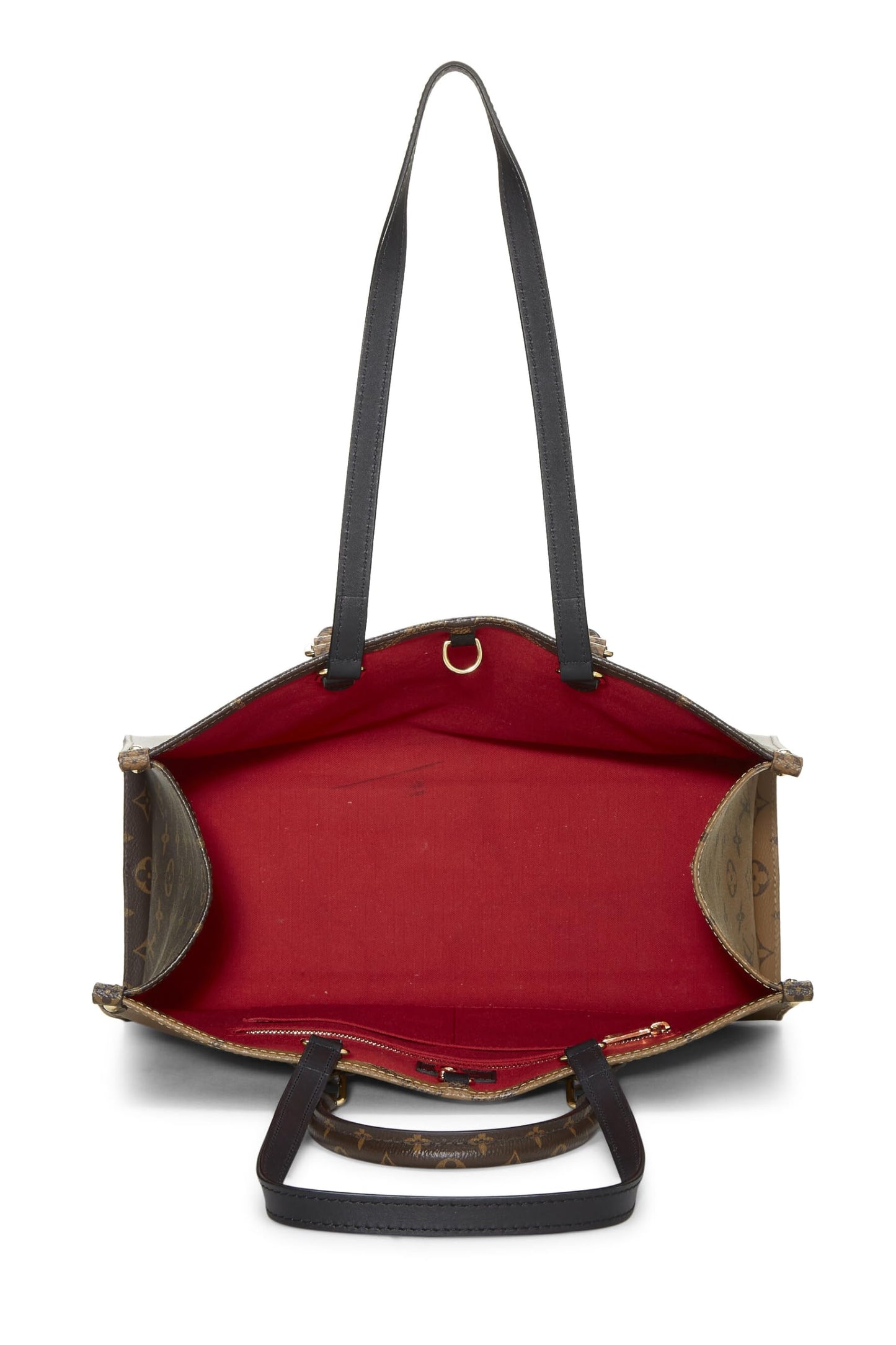 Louis Vuitton, Brown Giant Monogram On The Go MM, Brown