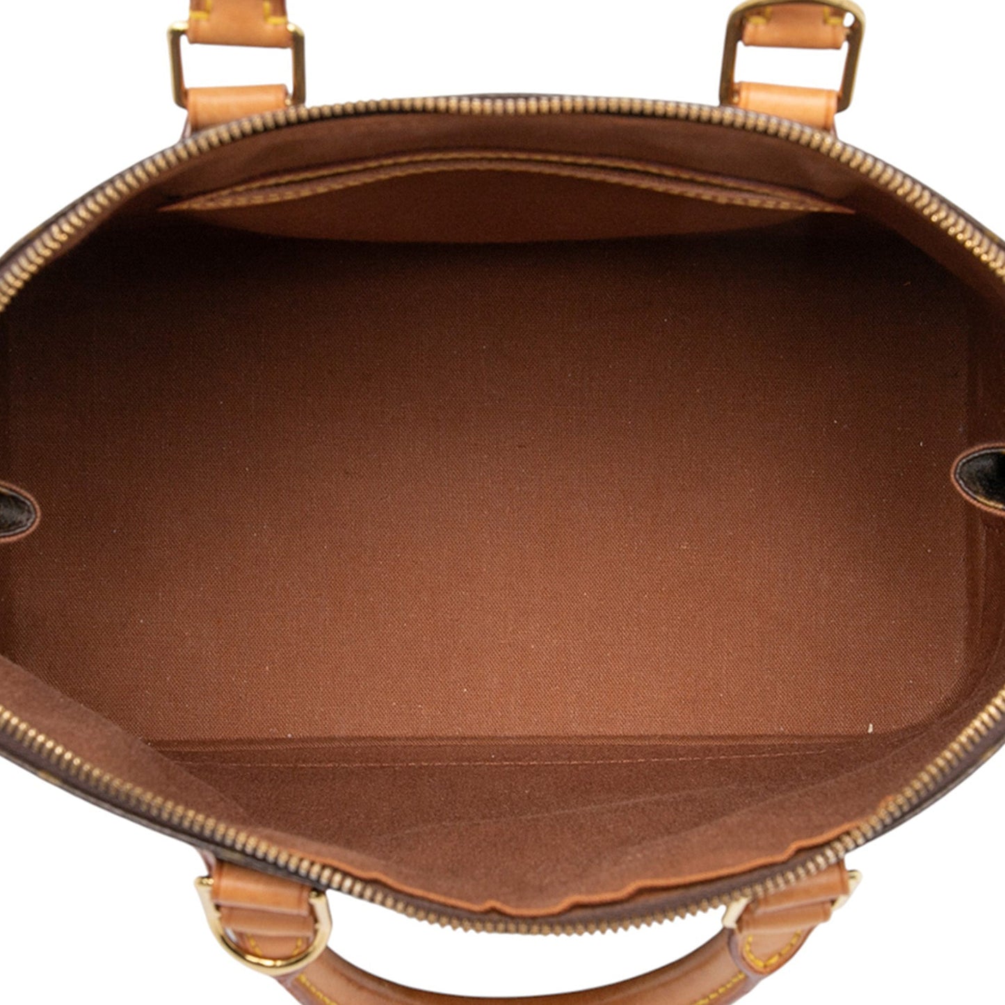 Brown Louis Vuitton Monogram Alma PM Handbag
