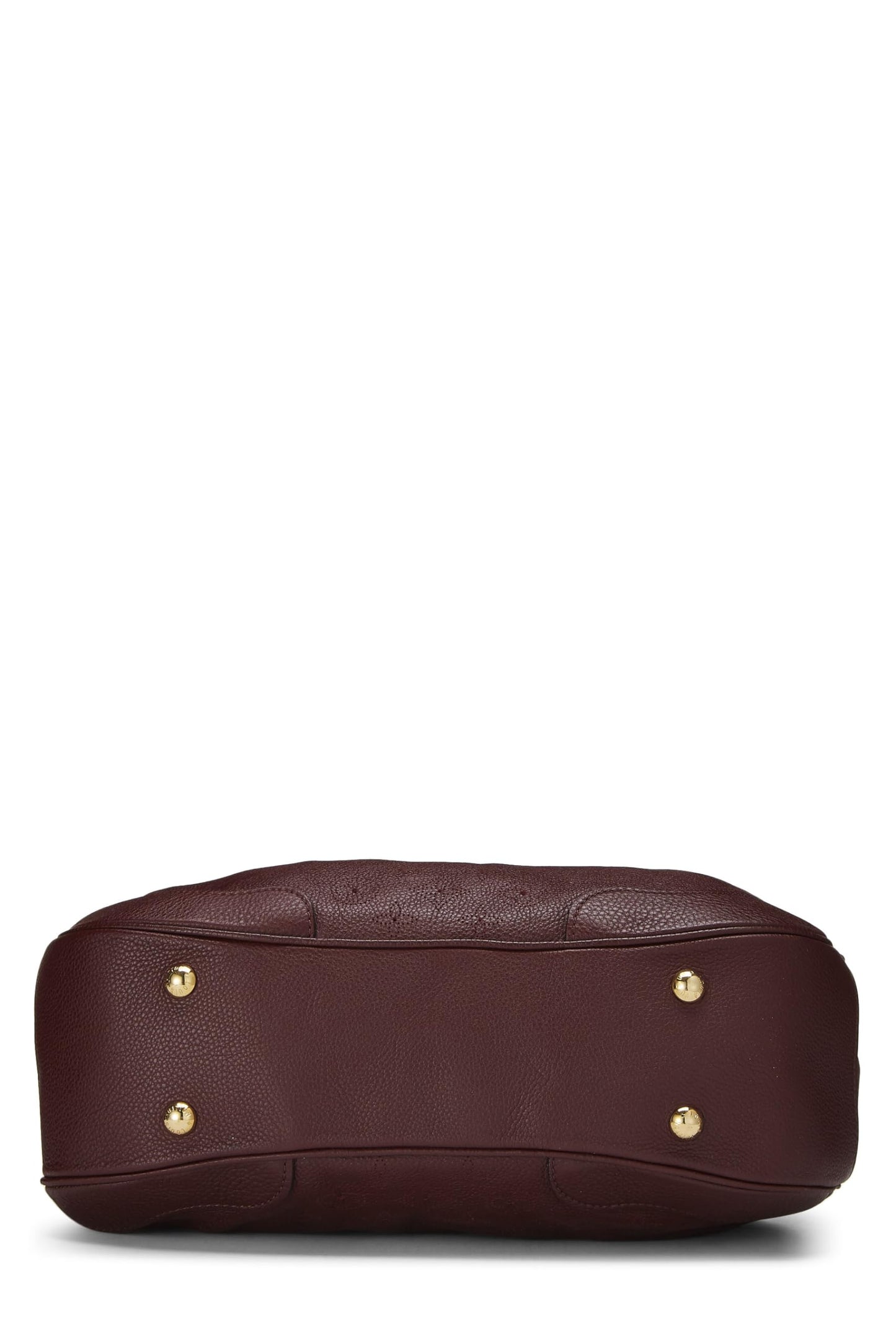 Louis Vuitton, Burgundy Monogram Mahina Solar PM, Burgundy