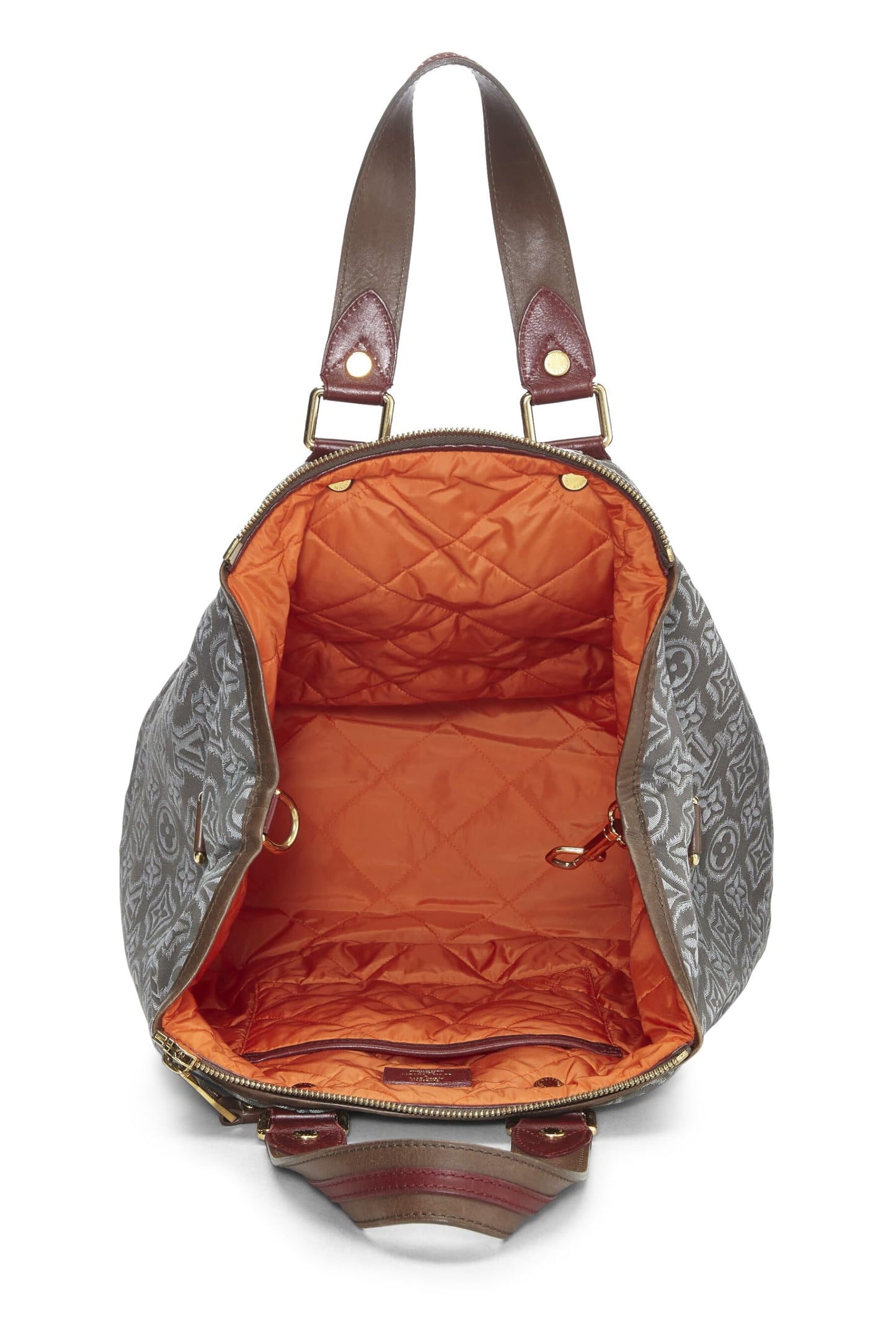 Louis Vuitton, Grey Monogram Jacquard Fabric Aviator GM, Grey
