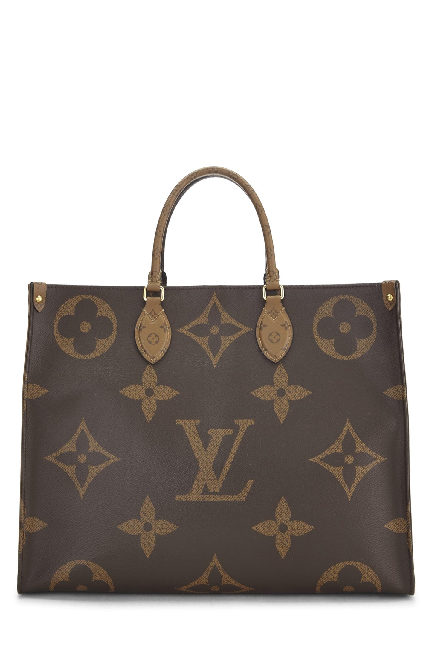 Louis Vuitton, Monogram Reversed Giant On The Go GM, Brown