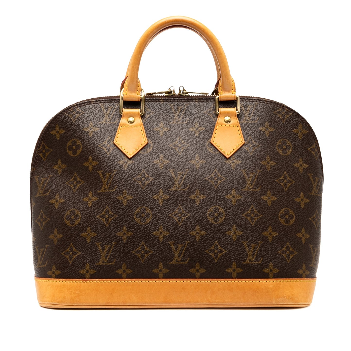 Brown Louis Vuitton Monogram Alma PM Handbag