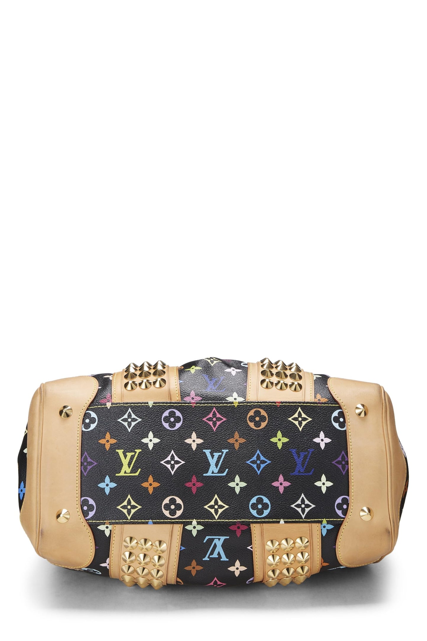 Louis Vuitton, Takashi Murakami x Louis Vuitton Black Monogram Multicolore Courtney MM, Black