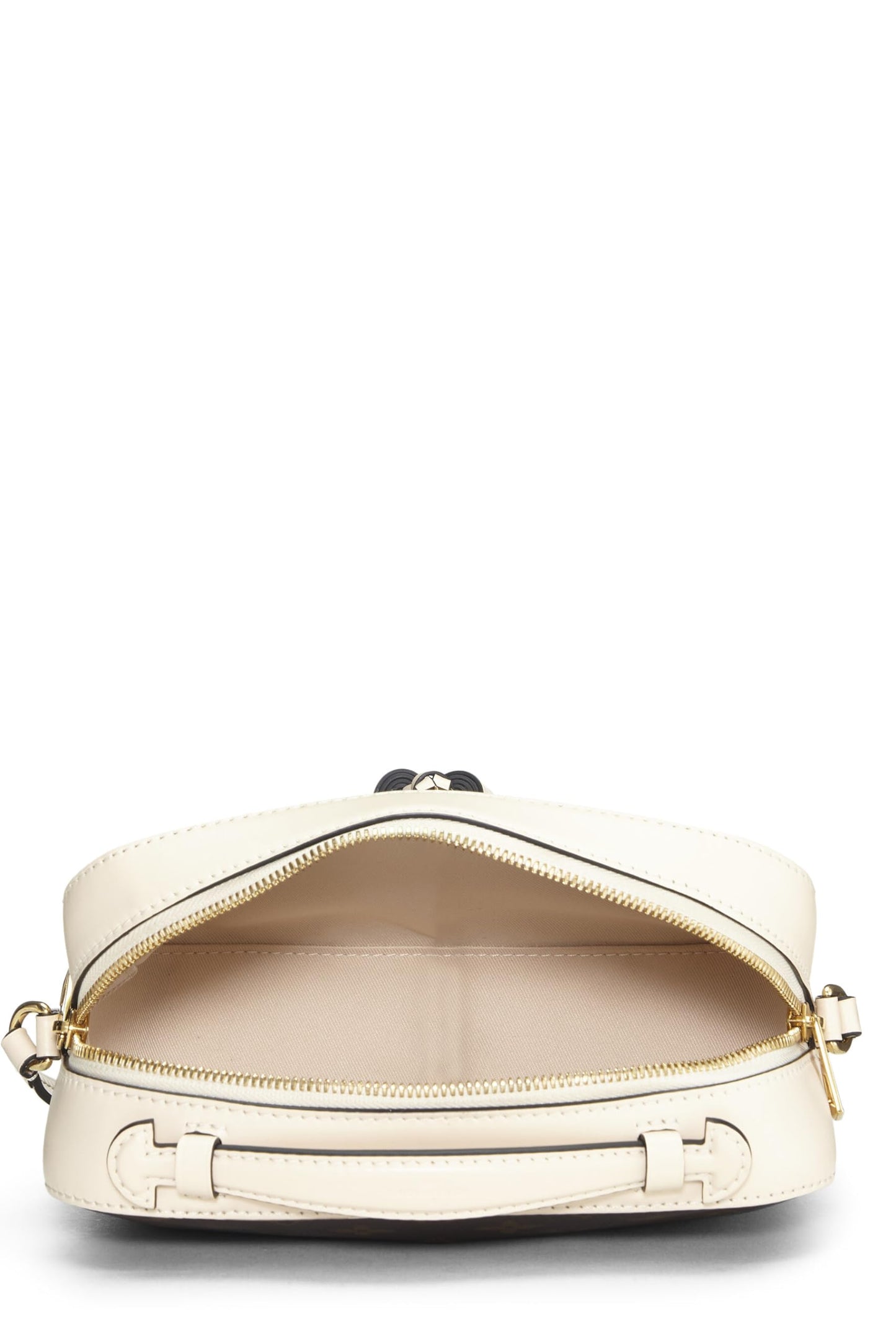 Louis Vuitton, White Monogram Canvas Saintonge, White