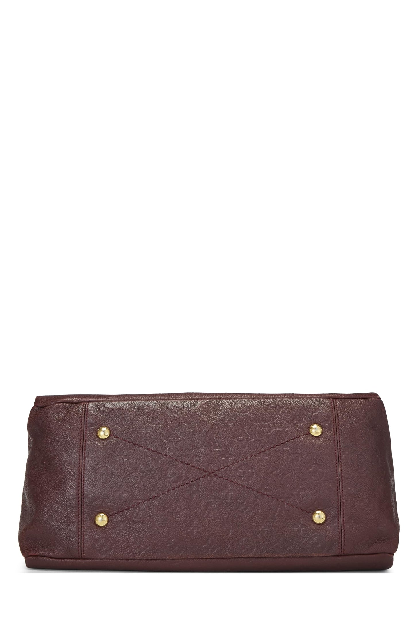 Louis Vuitton, Aurore Monogram Empreinte Artsy MM, Burgundy