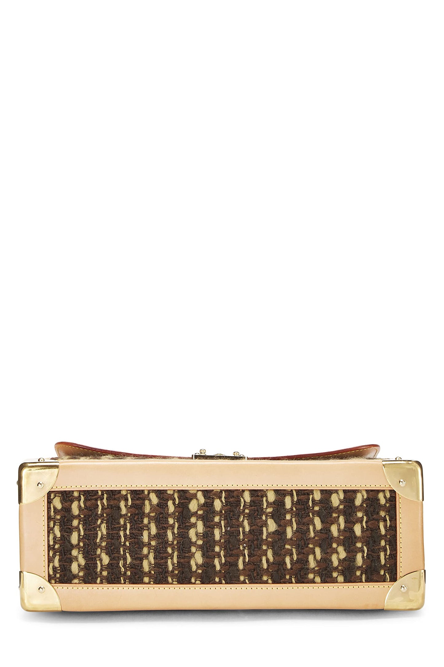 Louis Vuitton, Monogram Tweedy Zip Shoulder Bag, Brown
