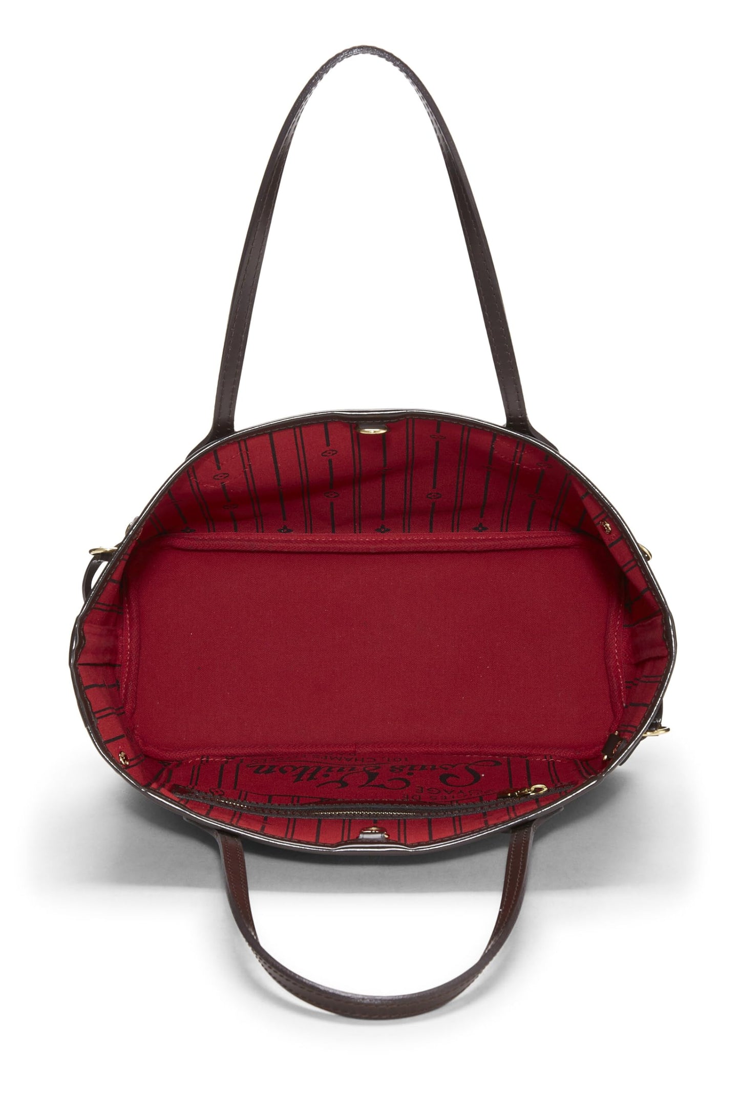 Louis Vuitton, Damier Ebene Neverfull PM, Brown