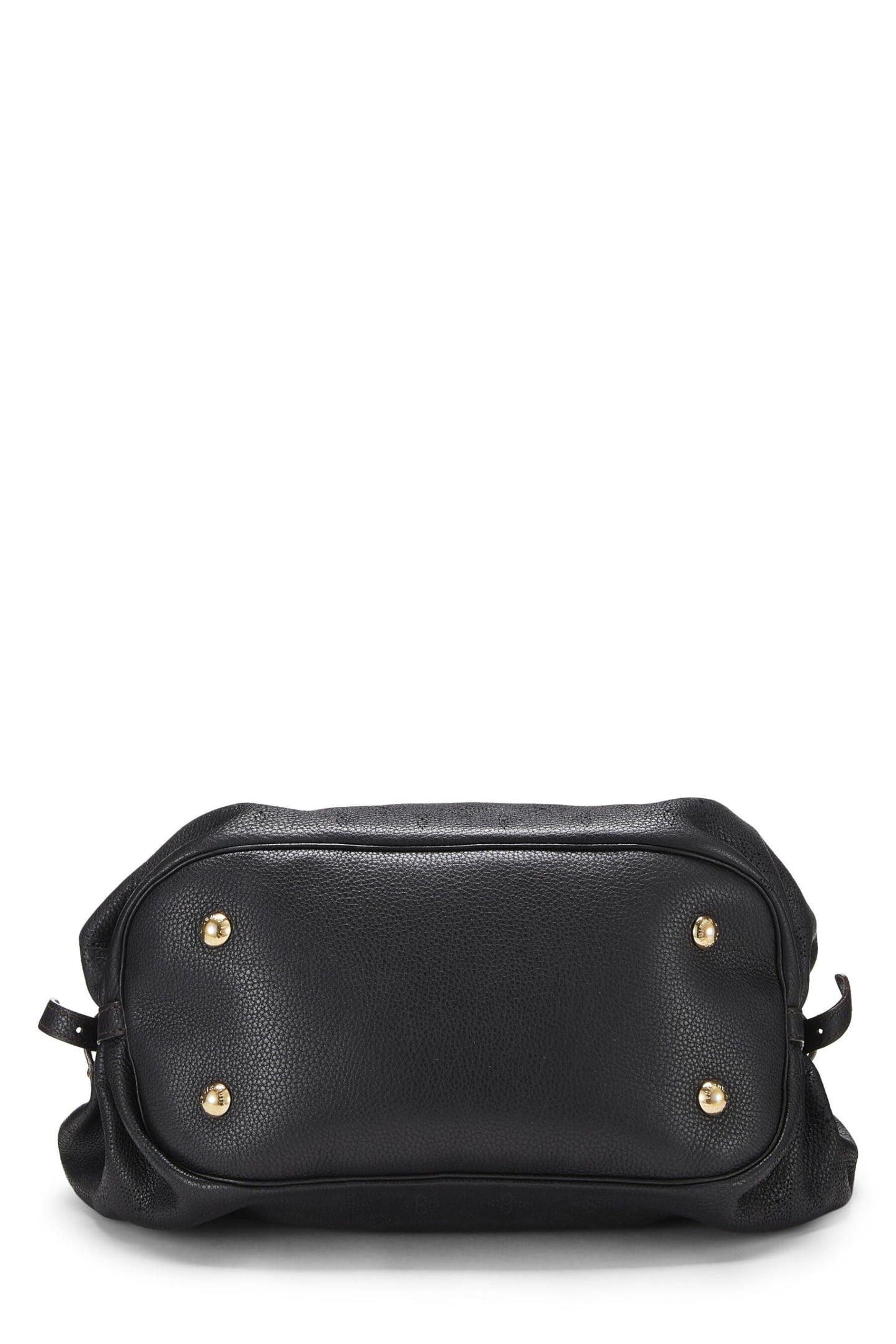 Louis Vuitton, Black Monogram Mahina Large, Black