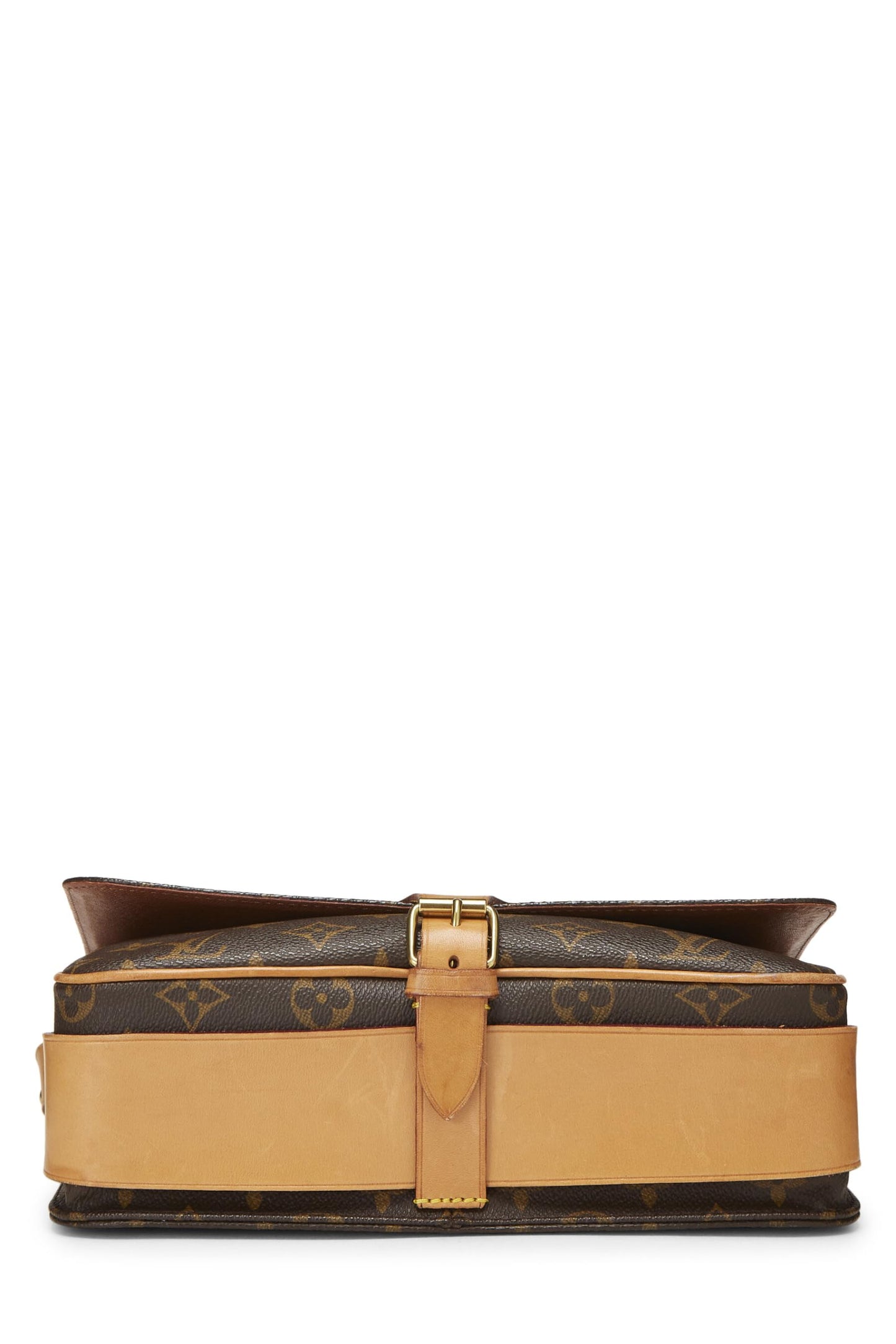 Louis Vuitton, Monogram Canvas Cartouchiere GM, Brown
