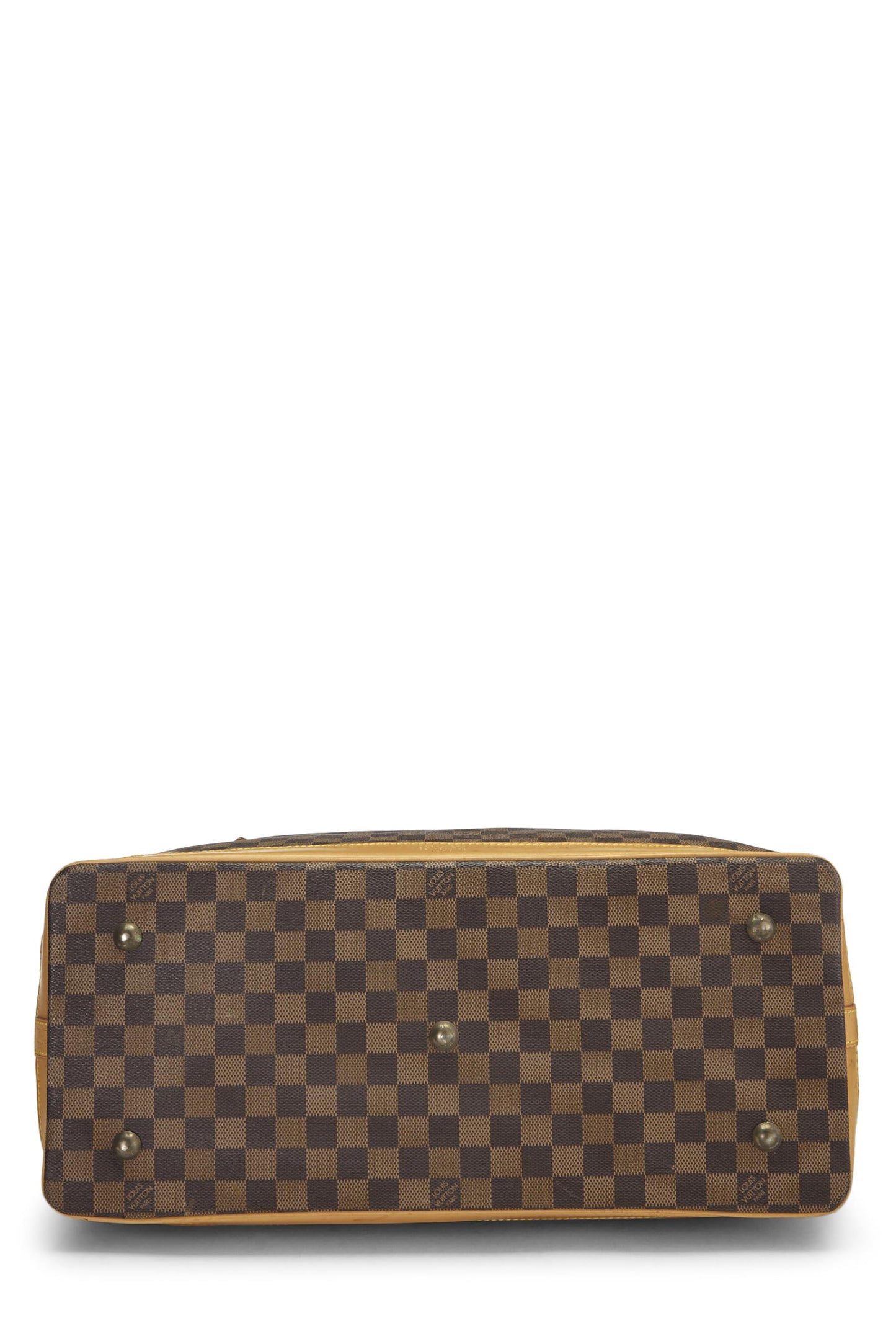 Louis Vuitton, Damier Ebene Canvas Clipper, Brown