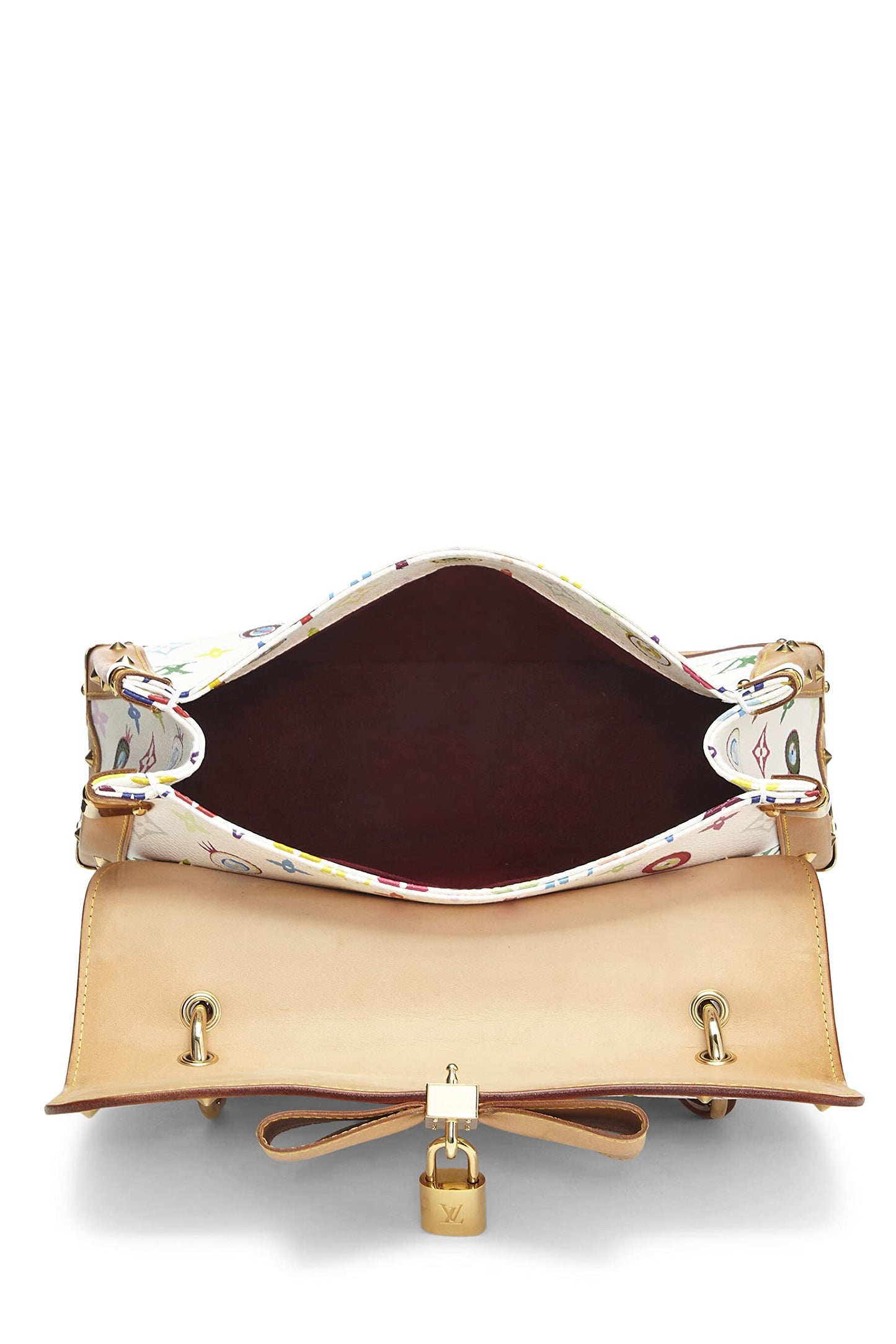 Louis Vuitton, Takashi Murakami x Louis Vuitton Eye Love Monogram Canvas Eye Need You Bag, White