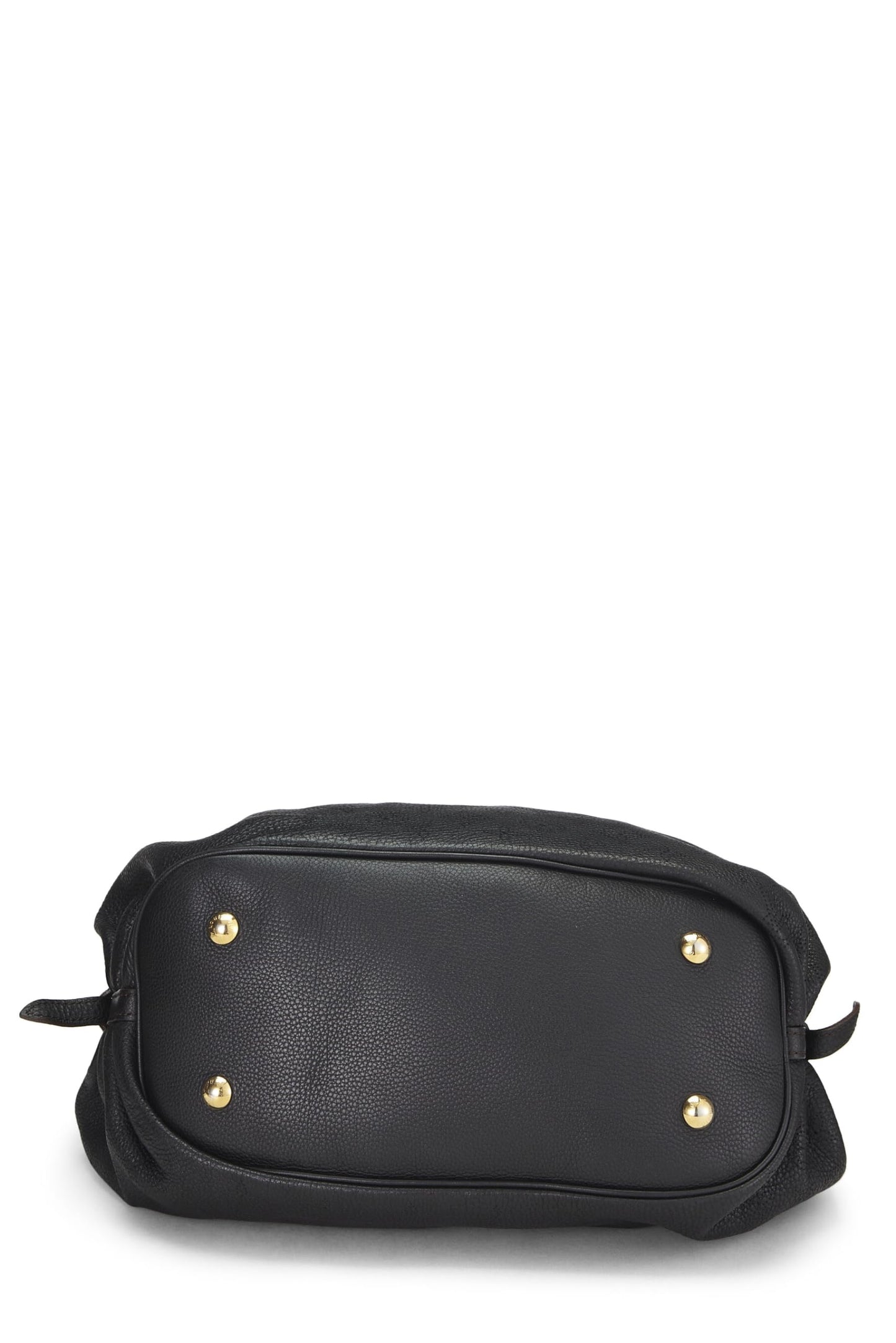 Louis Vuitton, Black Monogram Mahina Large, Black