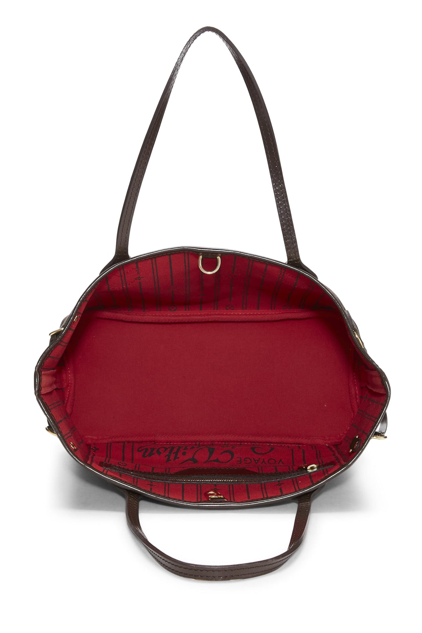 Louis Vuitton, Damier Ebene Neverfull PM, Brown