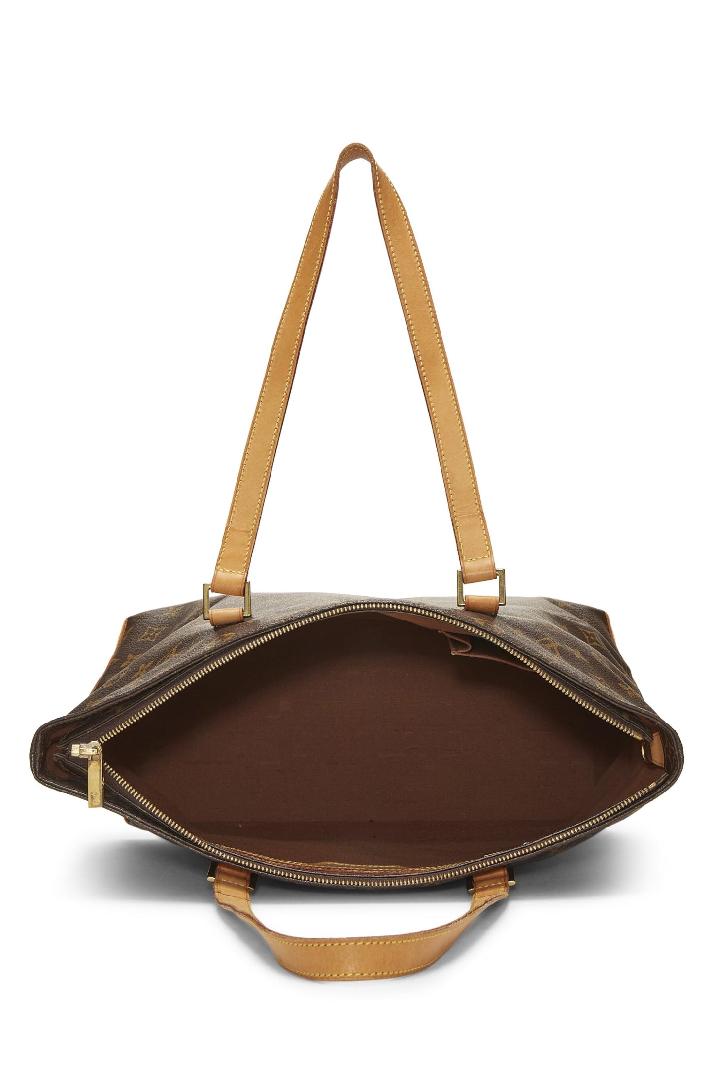Louis Vuitton, Monogram Canvas Cabas Mezzo, Brown