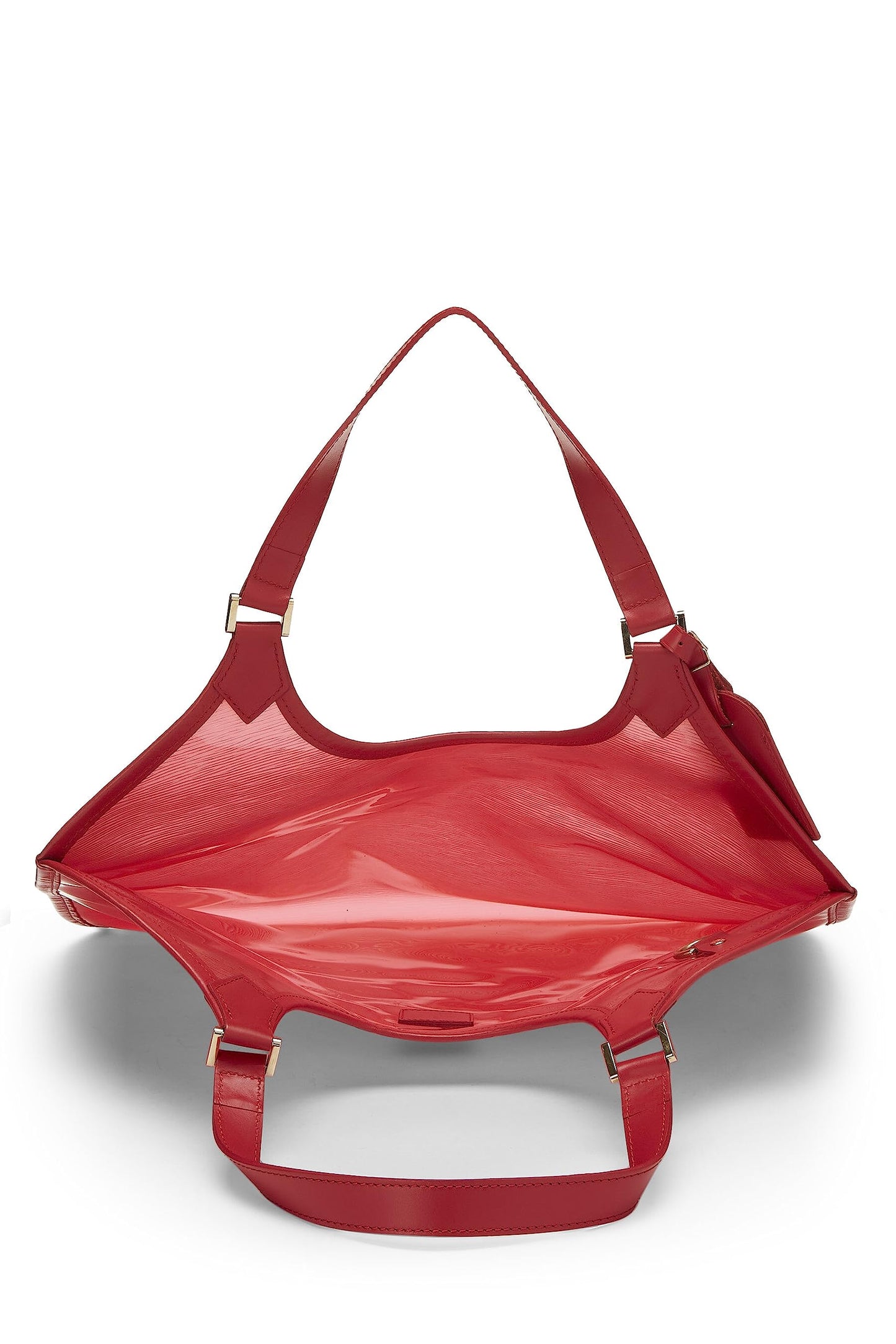 Louis Vuitton, Red Epi Vinyl Lagoon Bay GM, Red