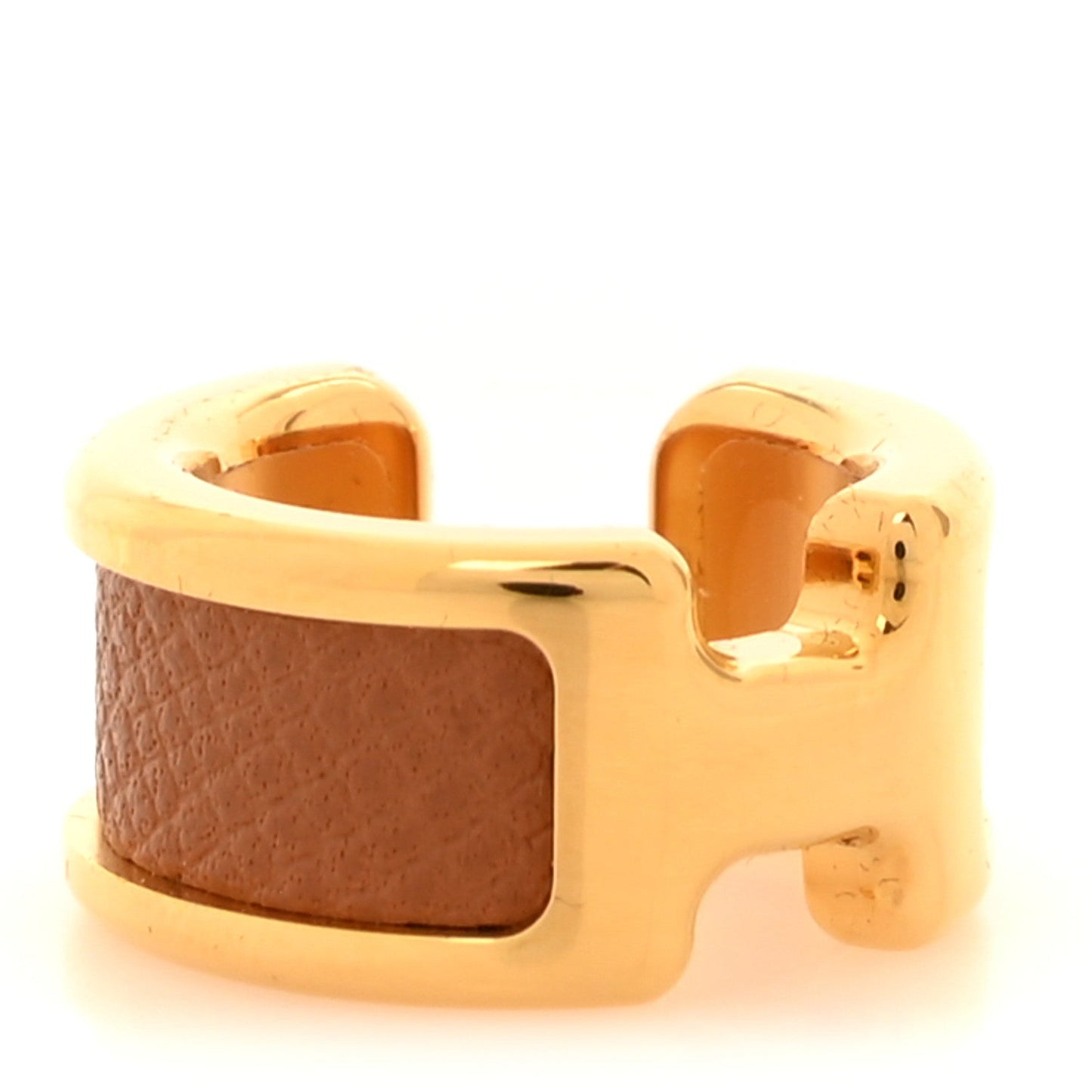 Hermes Epsom Olympe Ear Cuff PM Gold