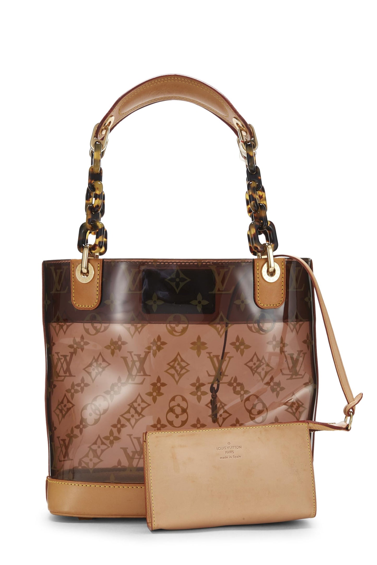 Louis Vuitton, Monogram Ambre Vinyl Cabas PM, Brown