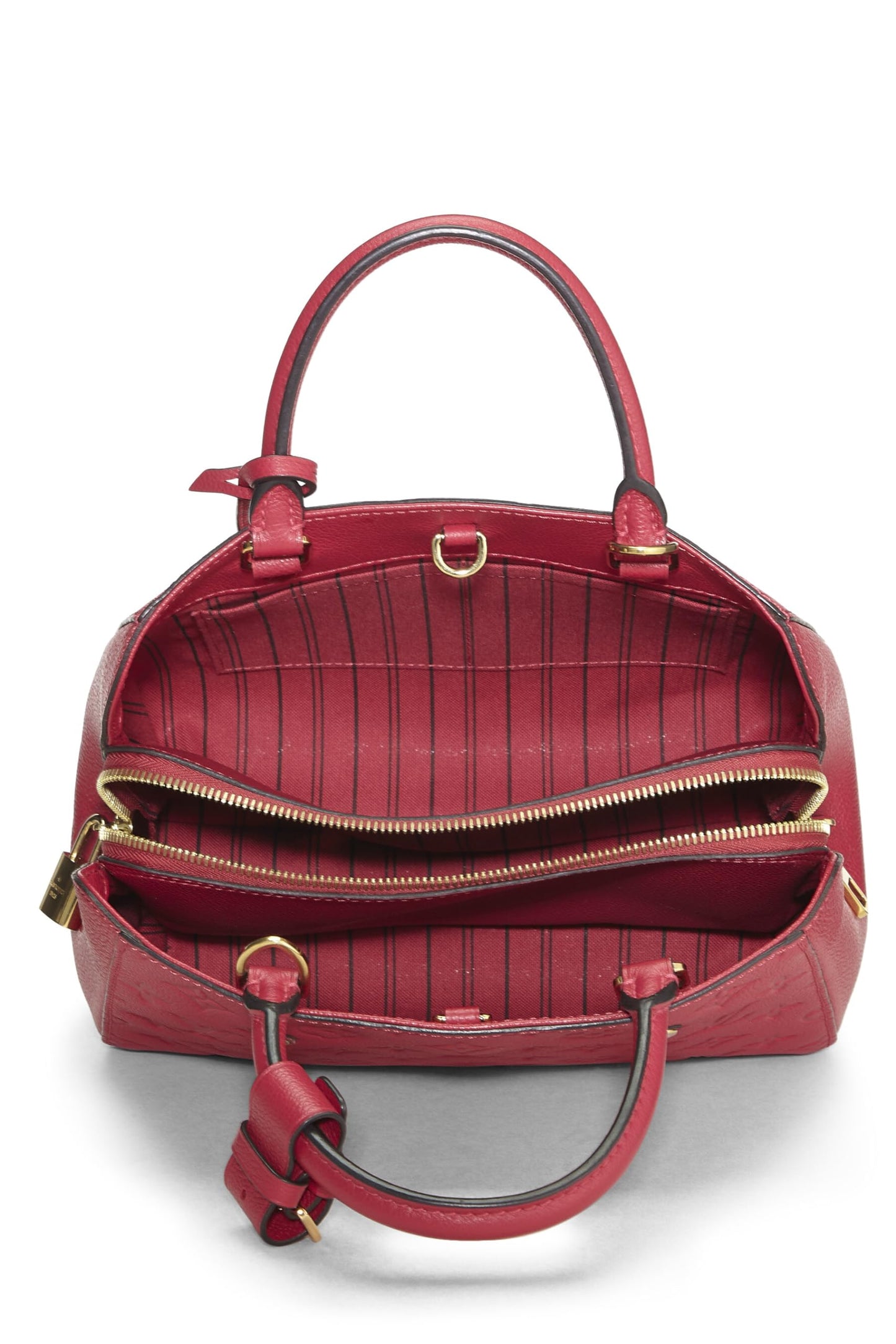 Louis Vuitton, Pink Monogram Empreinte Montaigne BB, Purple