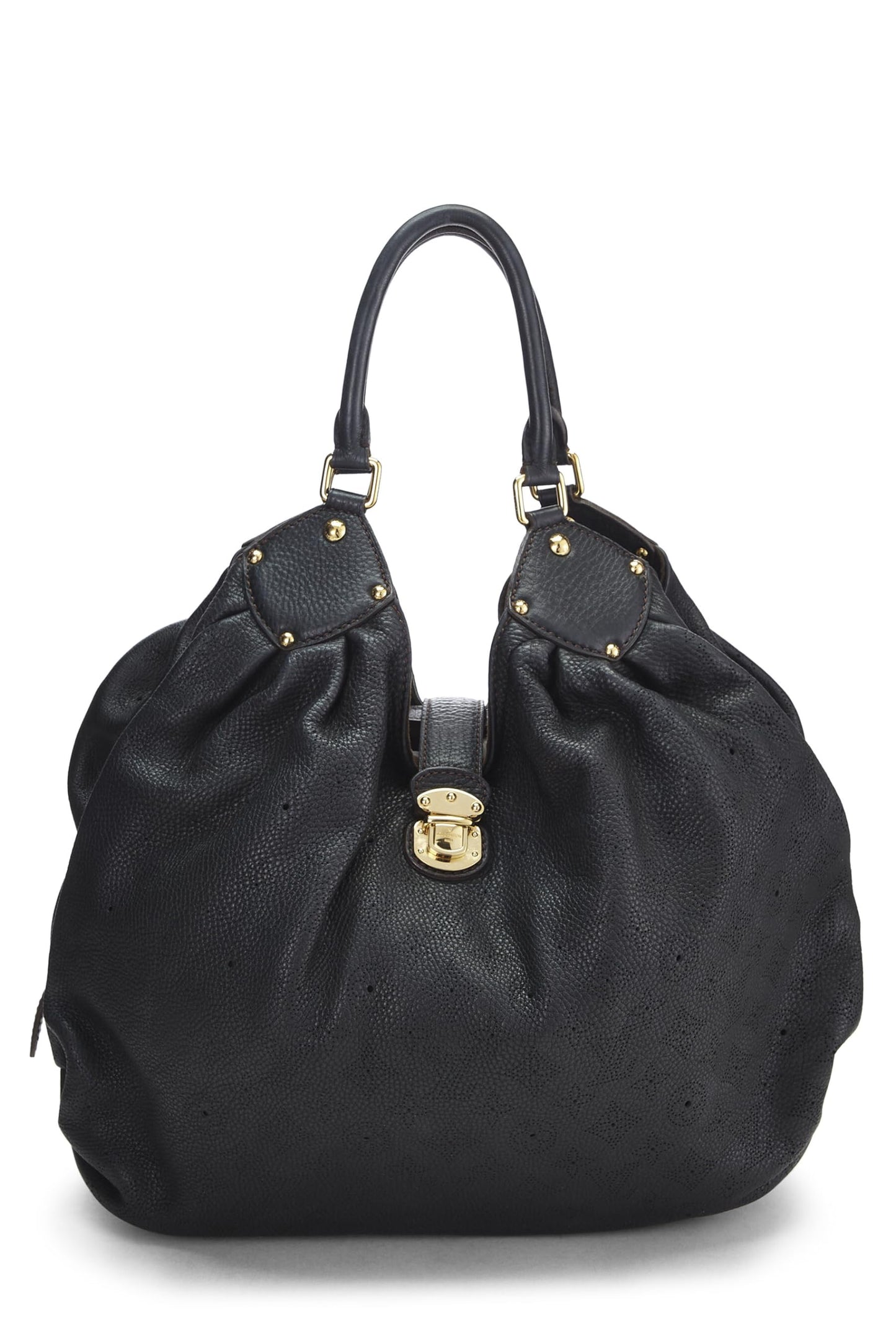 Louis Vuitton, Black Monogram Mahina XL, Black