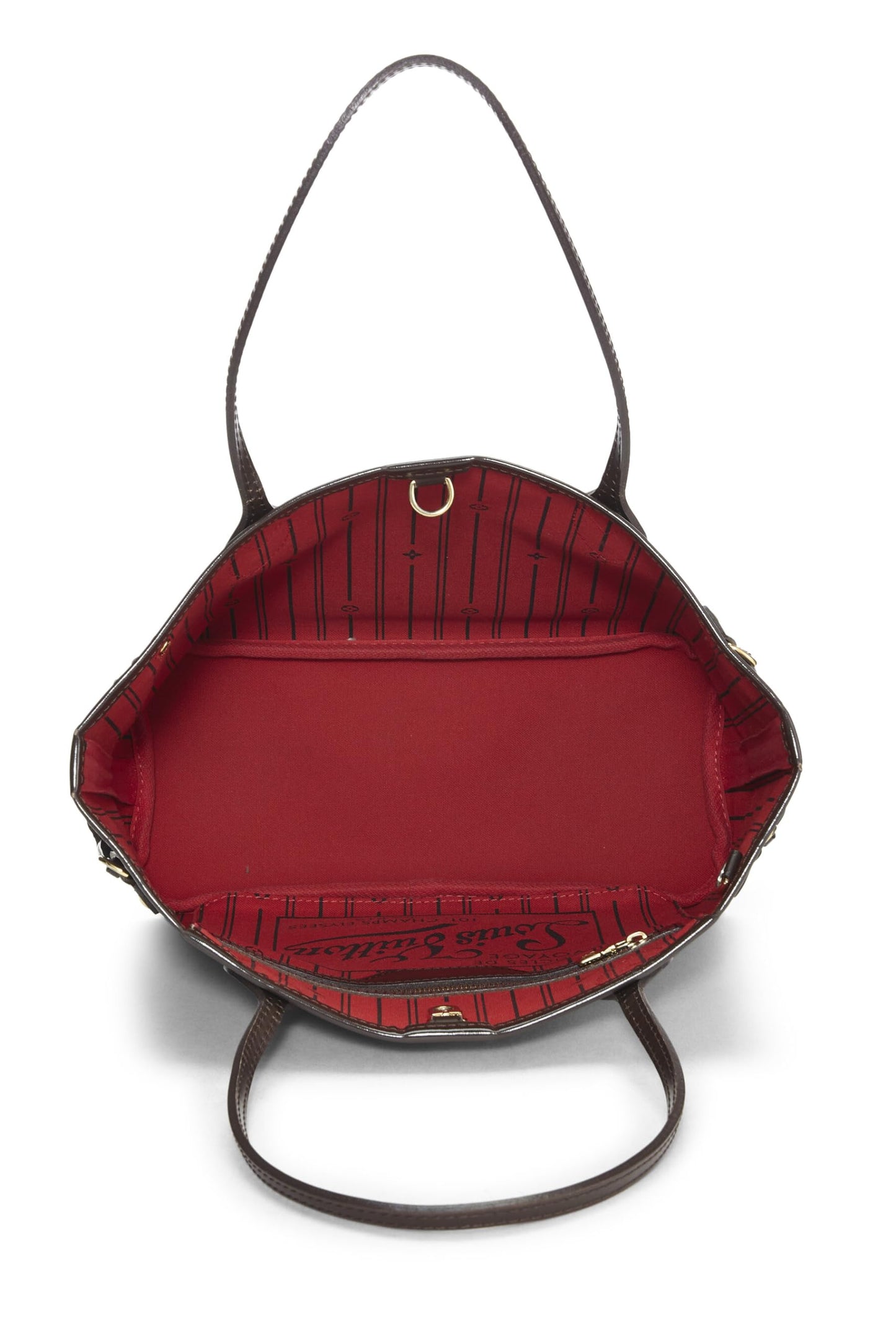 Louis Vuitton, Damier Ebene Neverfull PM, Brown
