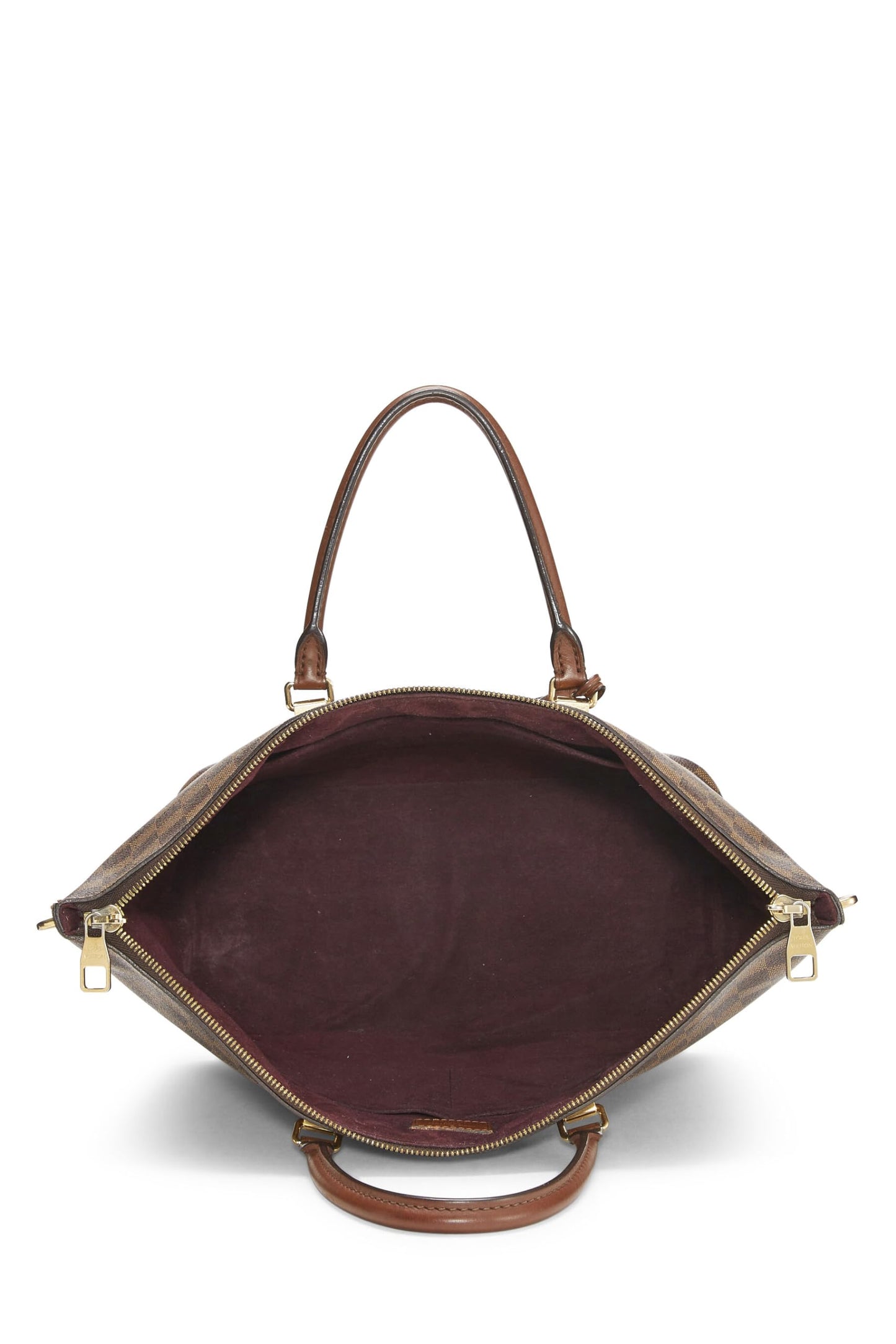 Louis Vuitton, Damier Ebene Belmont, Brown