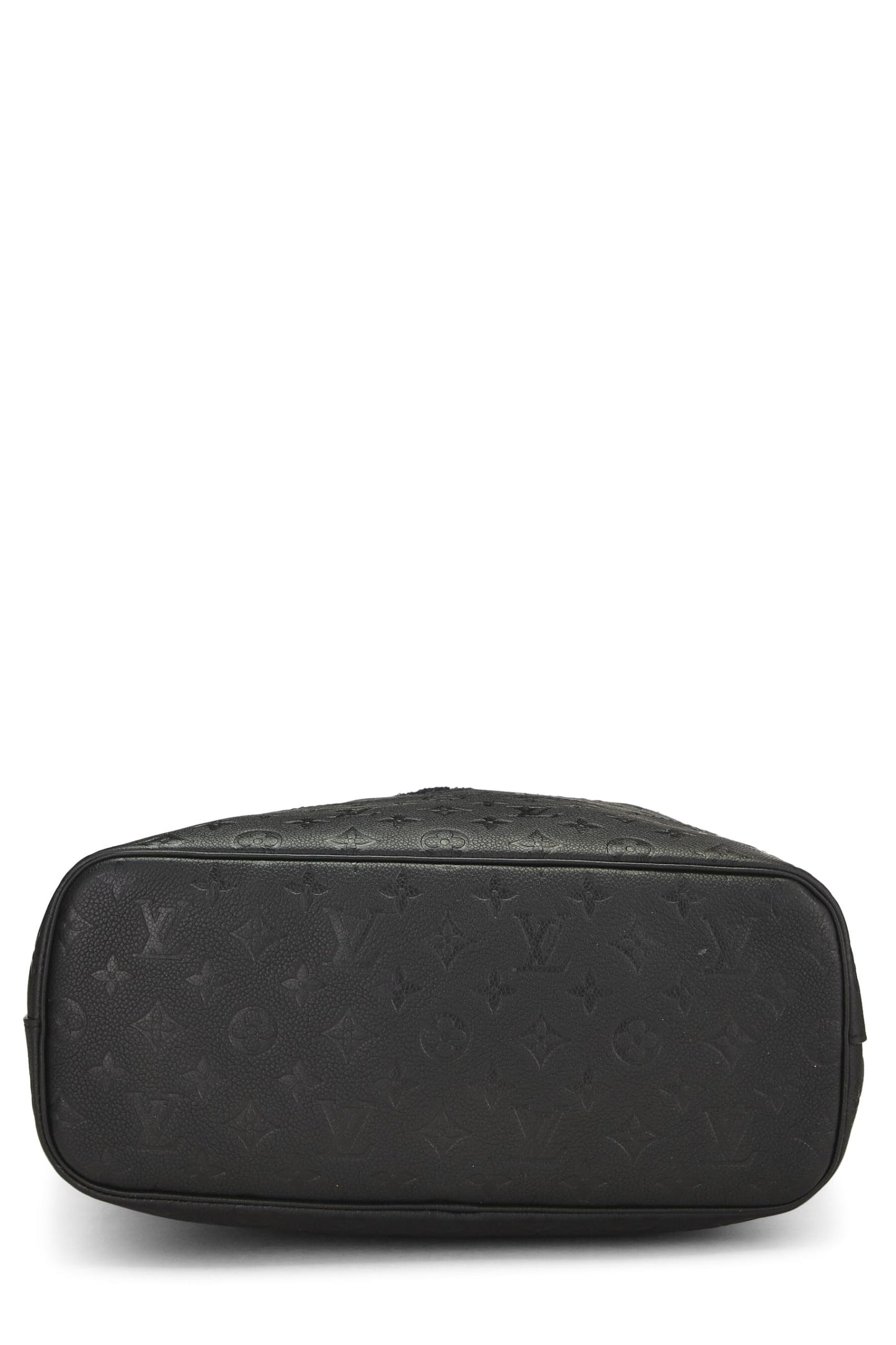 Louis Vuitton, COMME DES GARÇONS x Louis Vuitton Black Monogram Empreinte Bag with Holes, Black