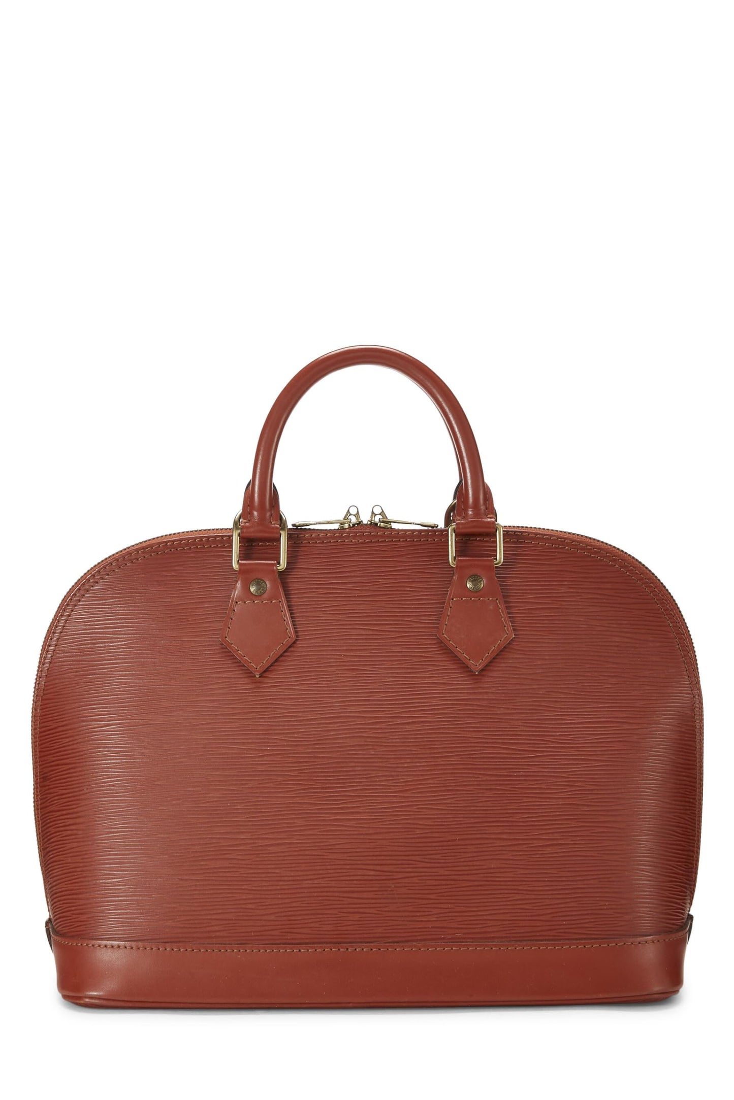 Louis Vuitton, Cipango Gold Epi Alma PM, Brown