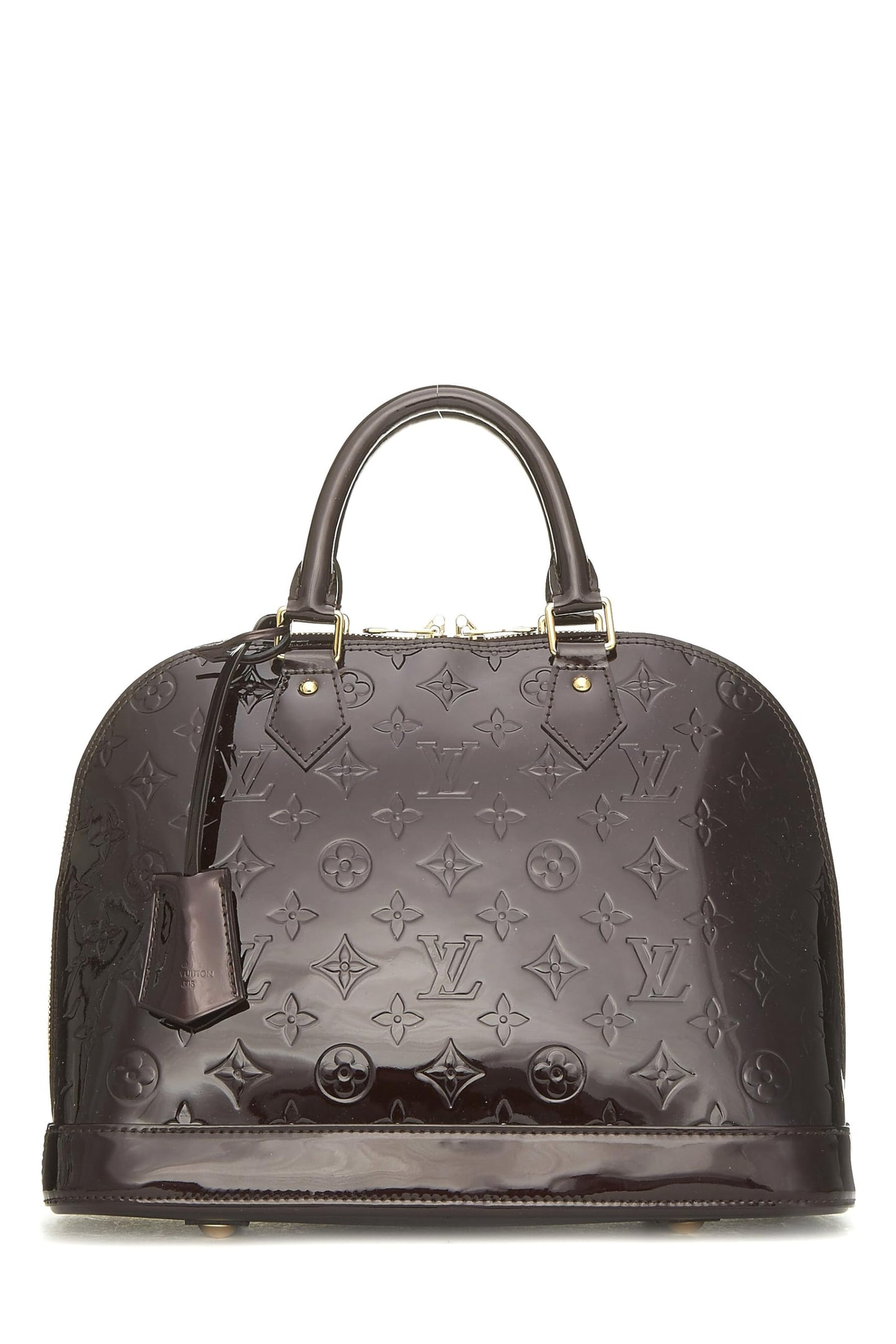 Louis Vuitton, Amarante Monogram Vernis Alma PM NM, Purple