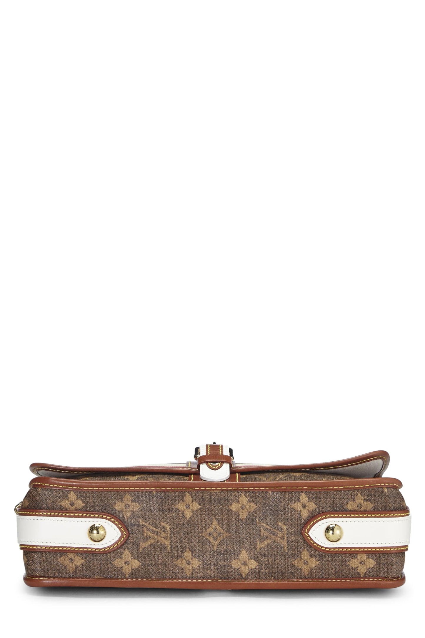 Louis Vuitton, Monogram Tisse Porte Rayures, Brown