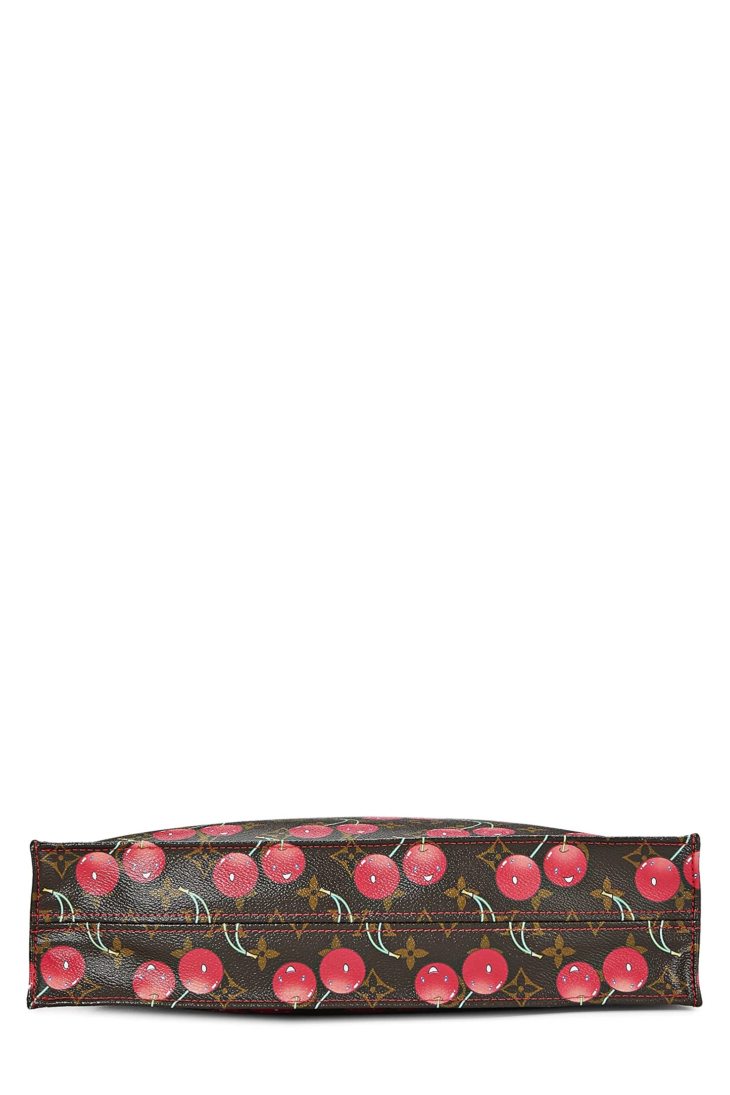 Louis Vuitton, Takashi Murakami x Louis Vuitton Monogram Cerises Sac Plat, Brown