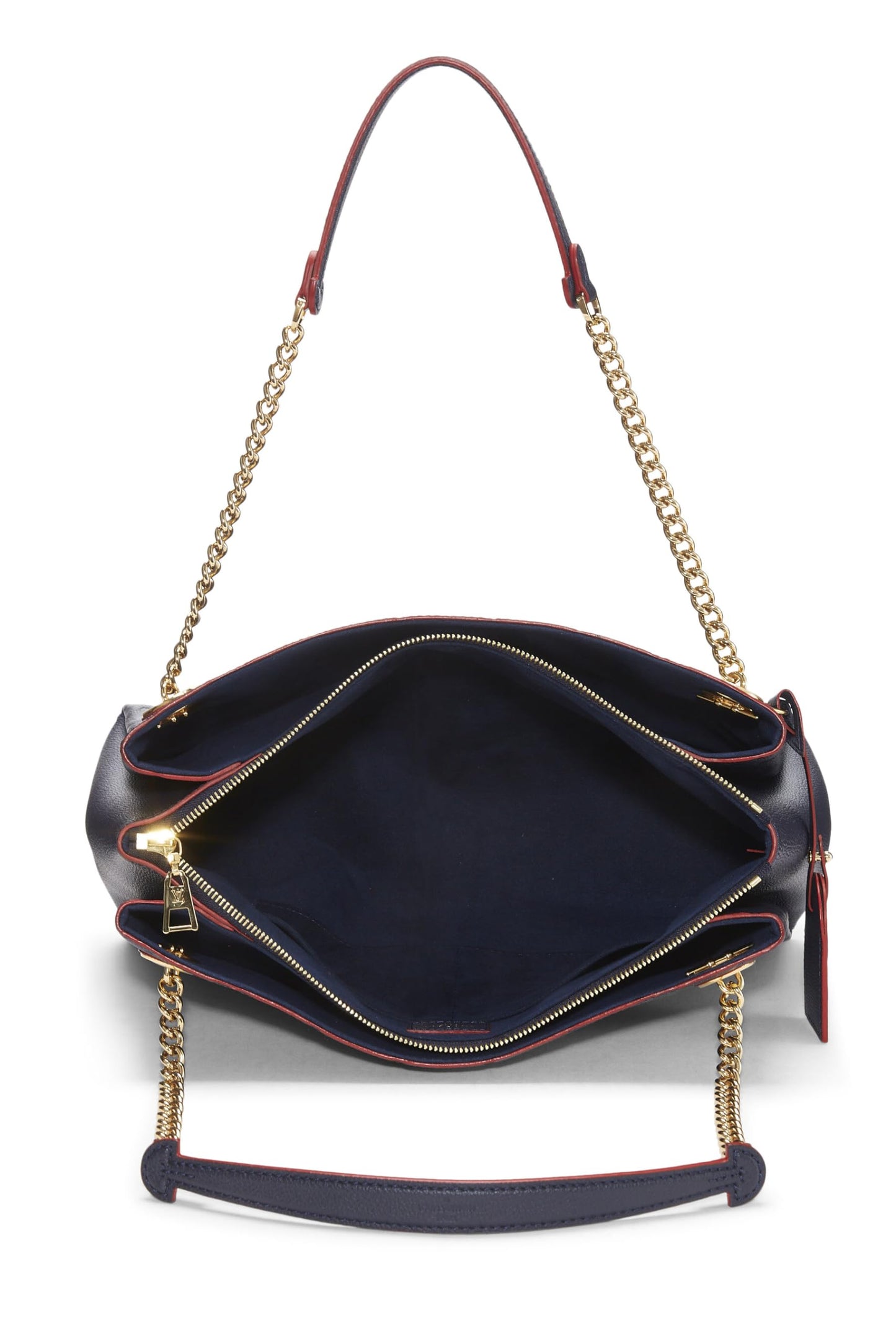 Louis Vuitton, Blue Infini Monogram Empreinte Surene MM, Navy