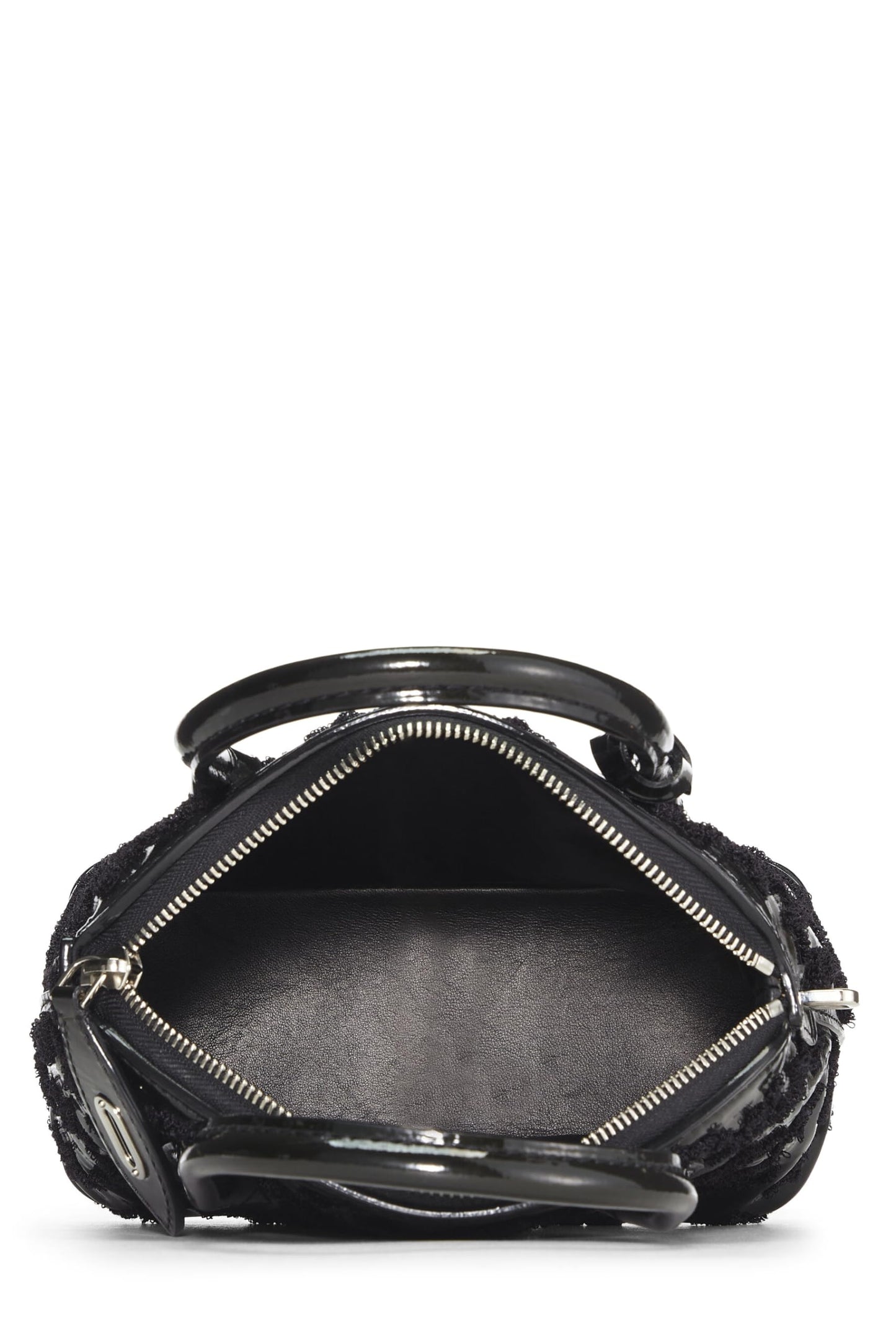 Louis Vuitton, Black Monogram Patent Leather Fascination Lockit BB, Black