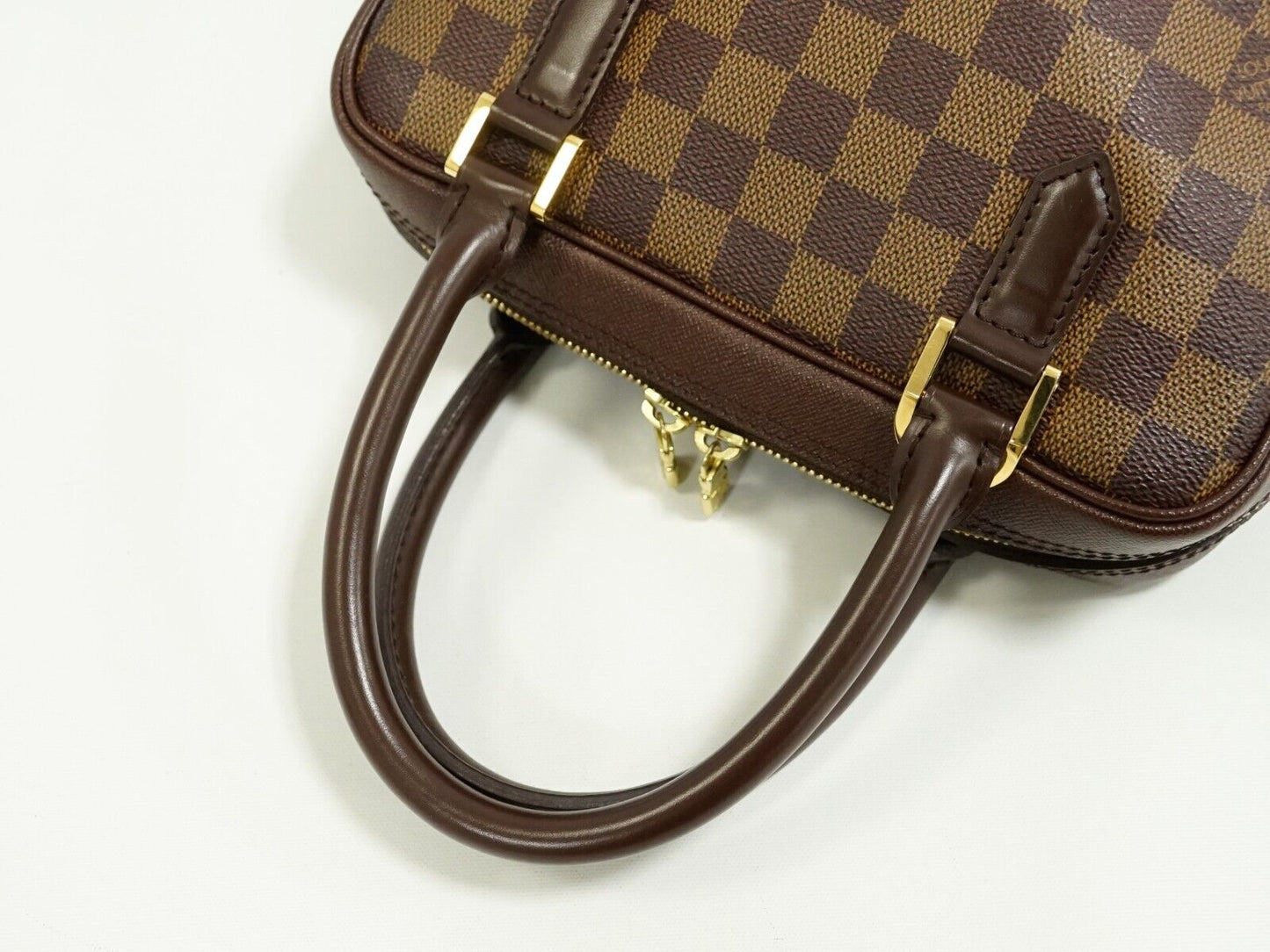 Louis Vuitton Brown Canvas Brera handbag bag