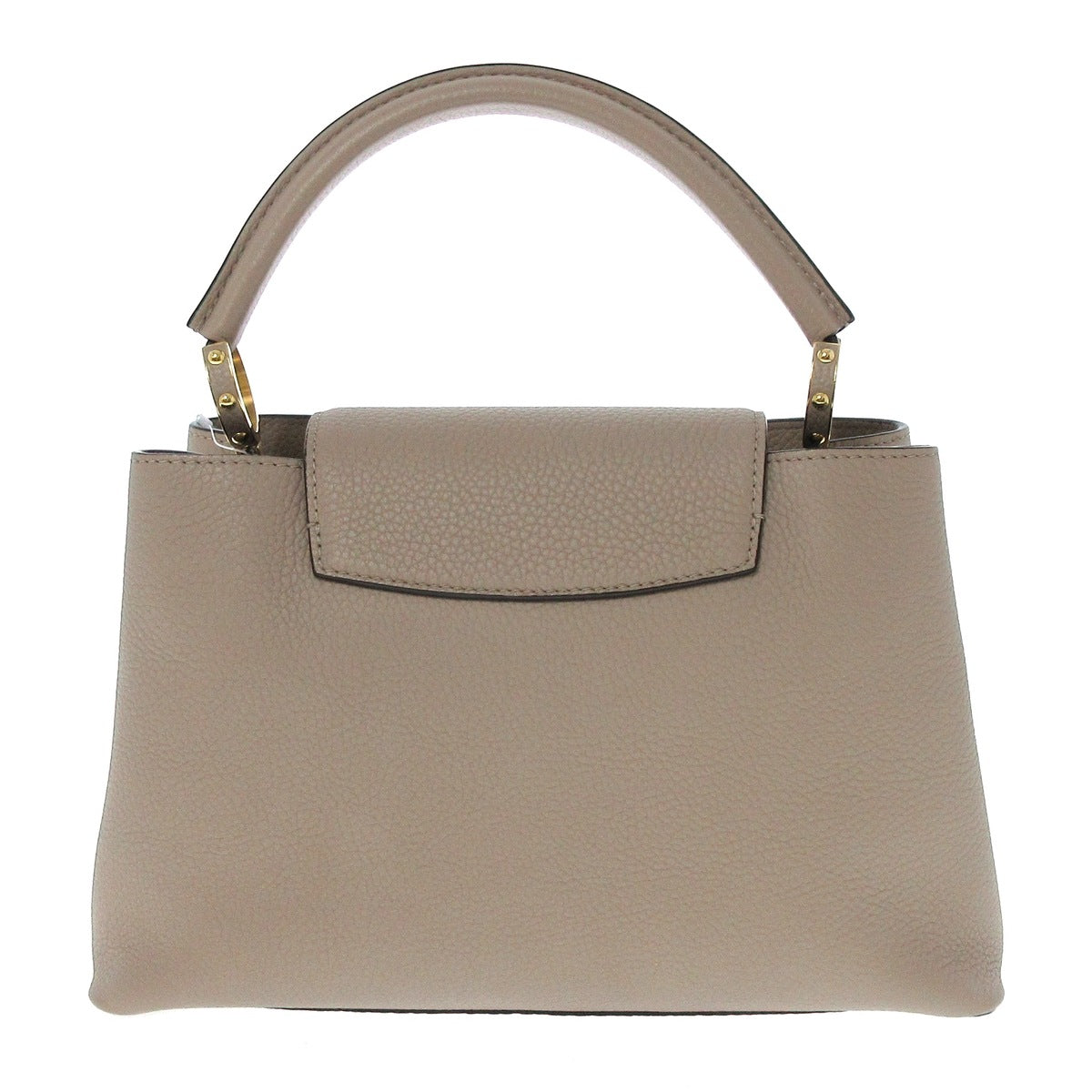 Louis Vuitton Beige Leather Capucines handbag bag