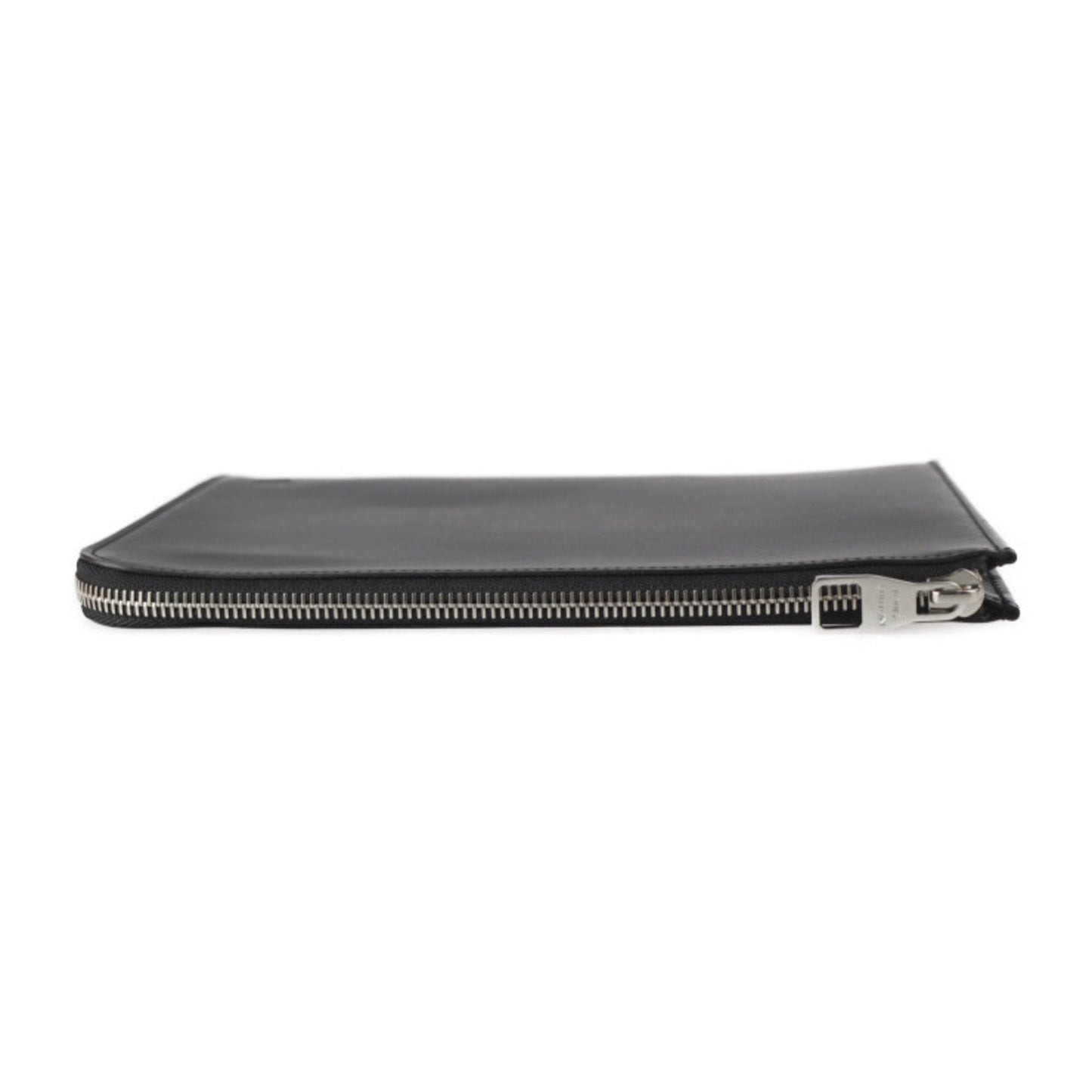 Louis Vuitton Black Leather Pochette Jour clutch bag