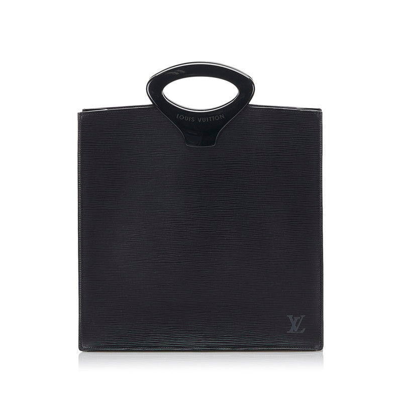 Louis Vuitton Black Leather Ombre handbag bag