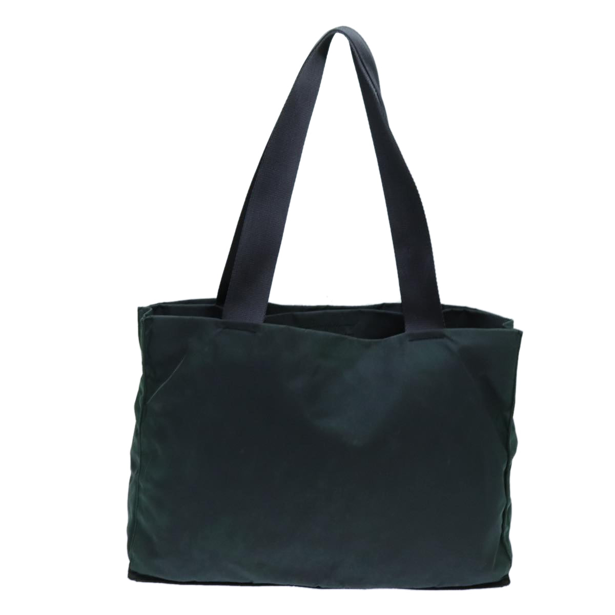 PRADA Tote Bag Nylon Green Auth 72777