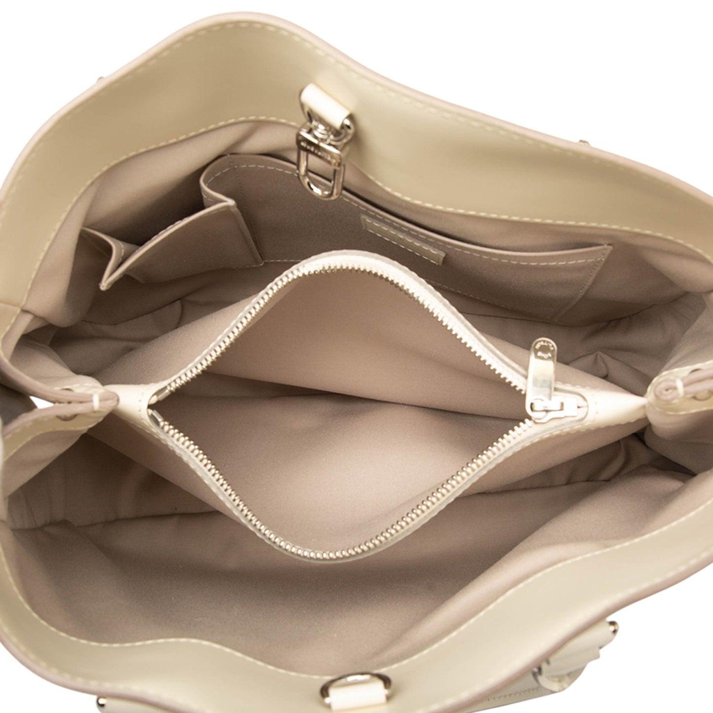 White Louis Vuitton Epi Passy PM Handbag