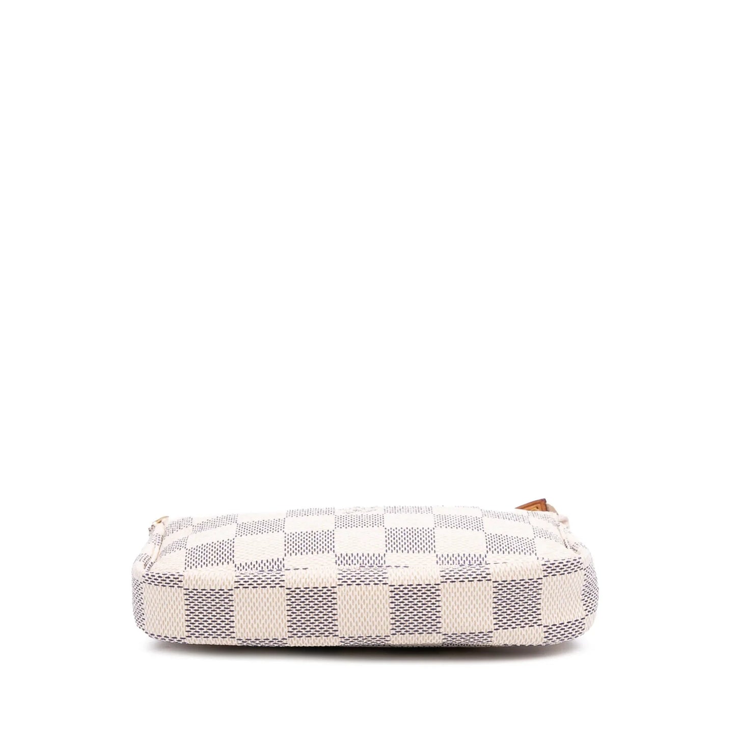 White Louis Vuitton Damier Azur Mini Pochette Accessoires Handbag