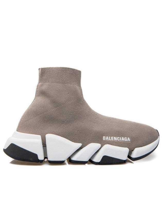 Luxury Balenciaga Trending 2026 Speed 2.0 High Top Sneakers Dark Beige
