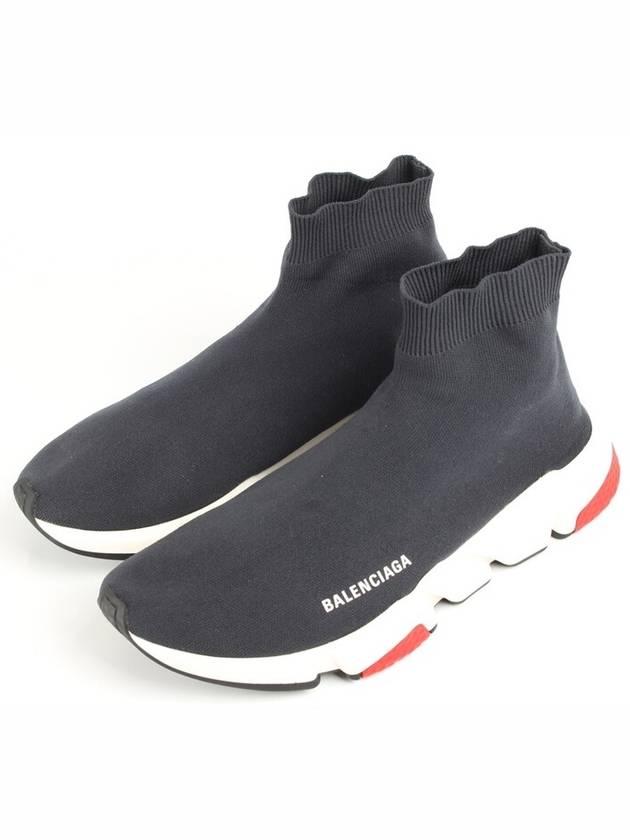 Luxury Balenciaga Trending 2026 Speedrunner sneakers dark gray 42 5 275