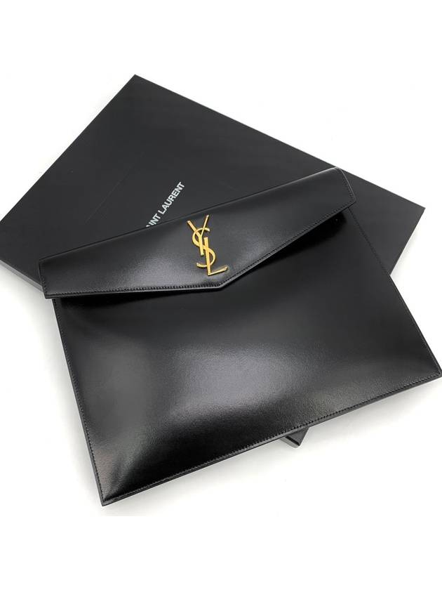 Luxury Saint Laurent Trending 2025 Monogram Uptown Clutch 635171