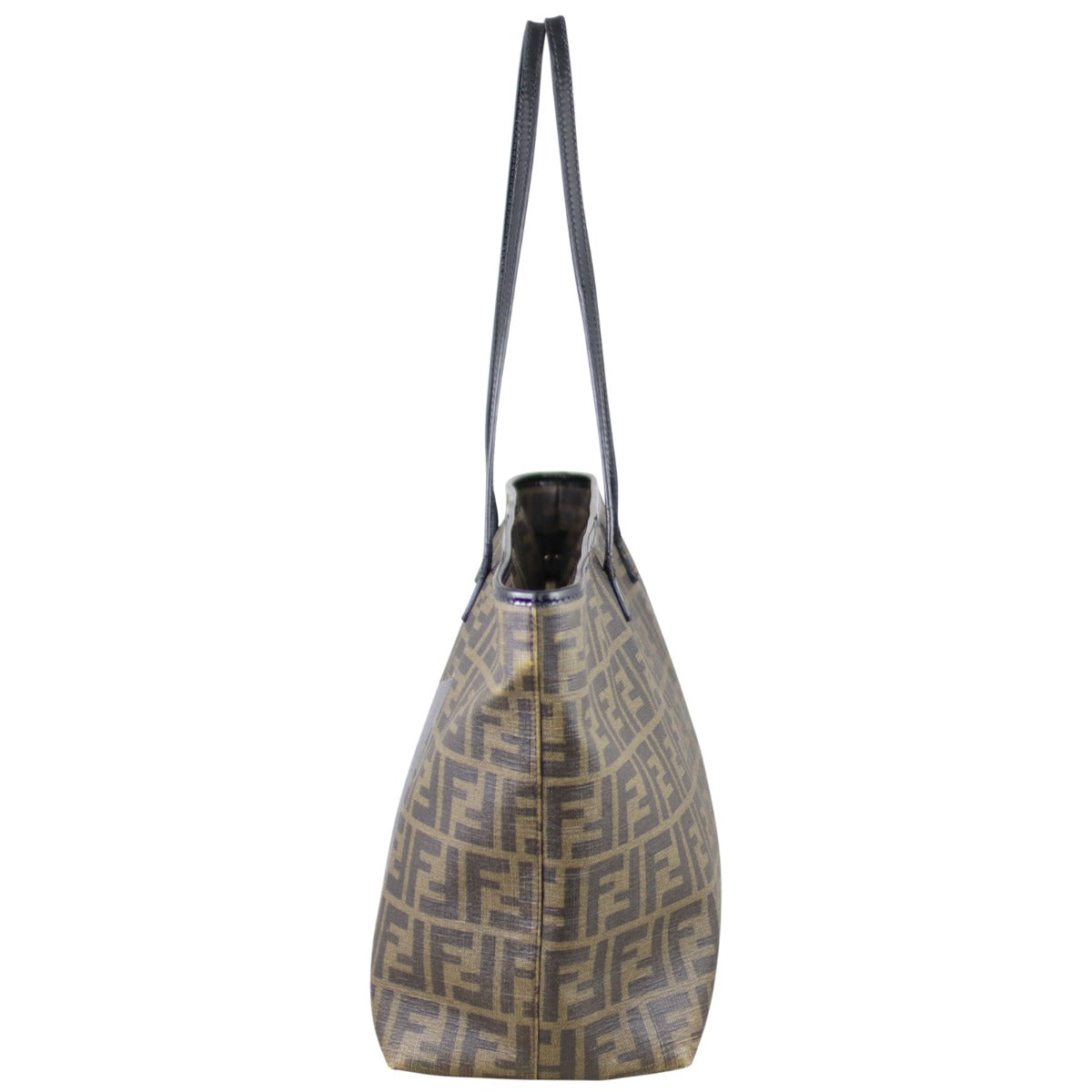 Fendi Zucca Roll Tote Mamma Baguette Print