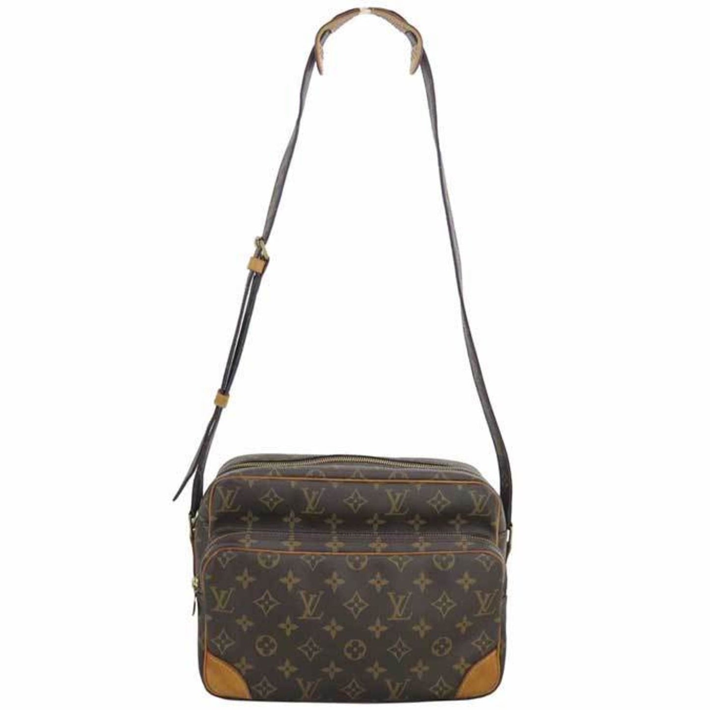 Louis Vuitton Brown Canvas Nile shoulder bag