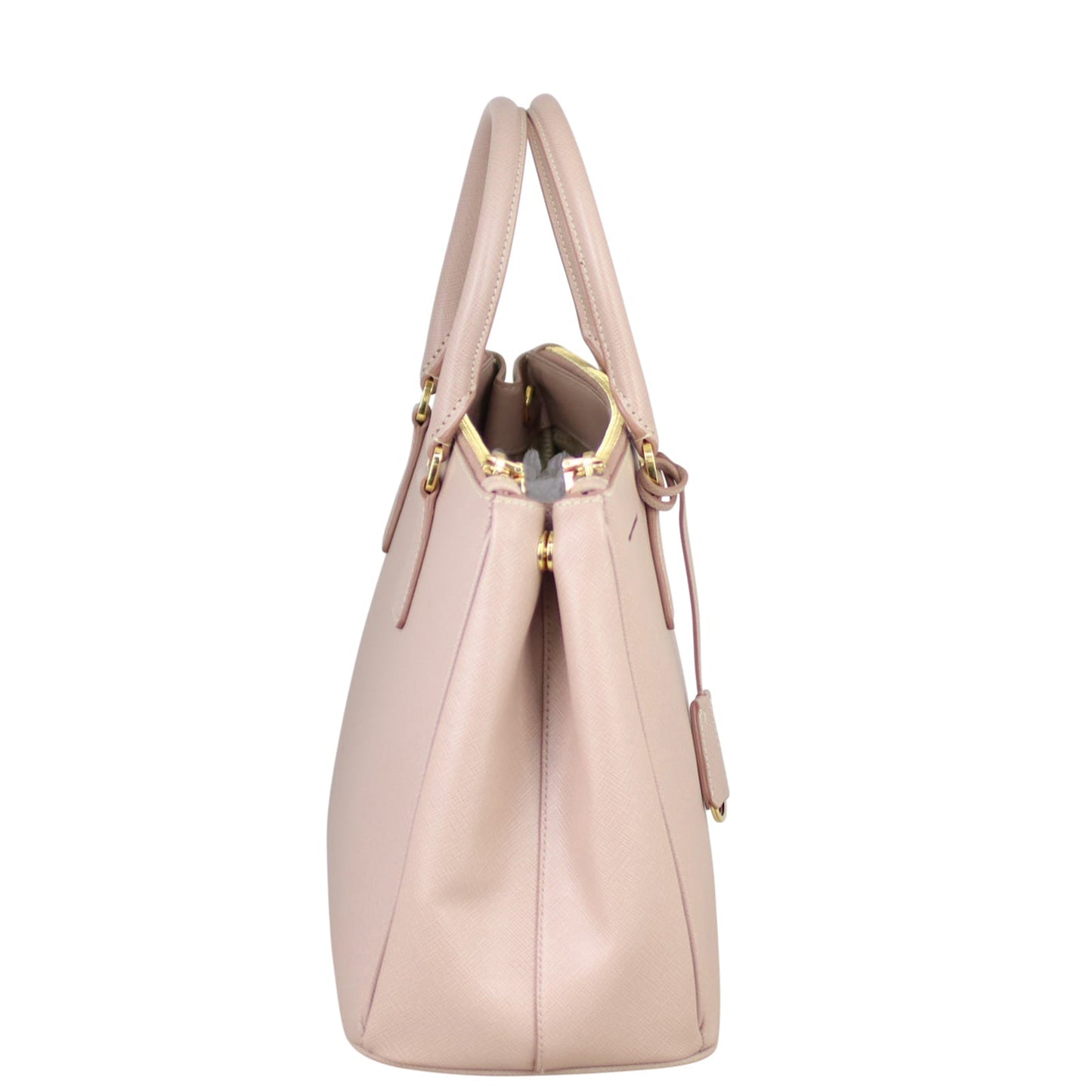 Prada Saffiano Lux Galleria Double Zip Tote Medium