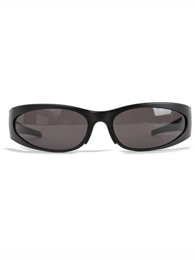 Luxury Balenciaga Trending 2026 Reverse Xpander 2.0 Rectangle Sunglasses Black