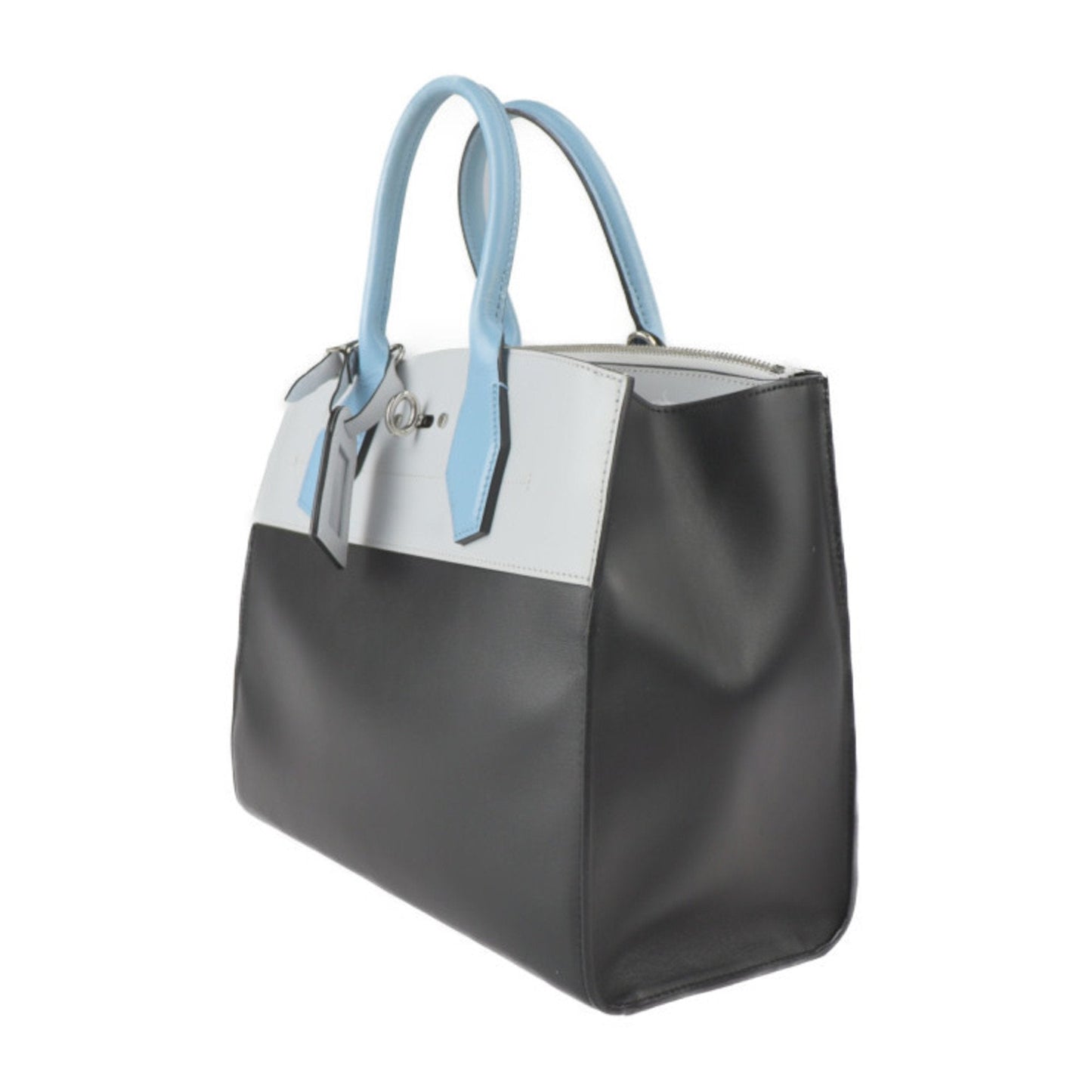 Louis Vuitton Black Leather City steamer handbag bag
