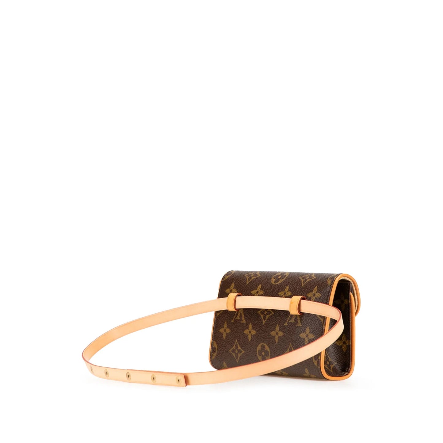 Brown Louis Vuitton Monogram Pochette Florentine Belt Bag