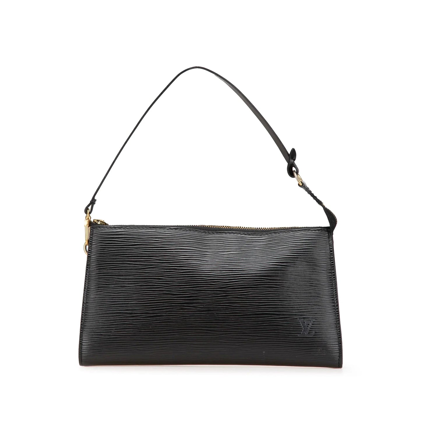 Black Louis Vuitton Epi Pochette Accessoires Shoulder Bag