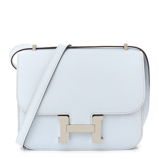 Hermes Epsom Constance 18 Bleu Brume
